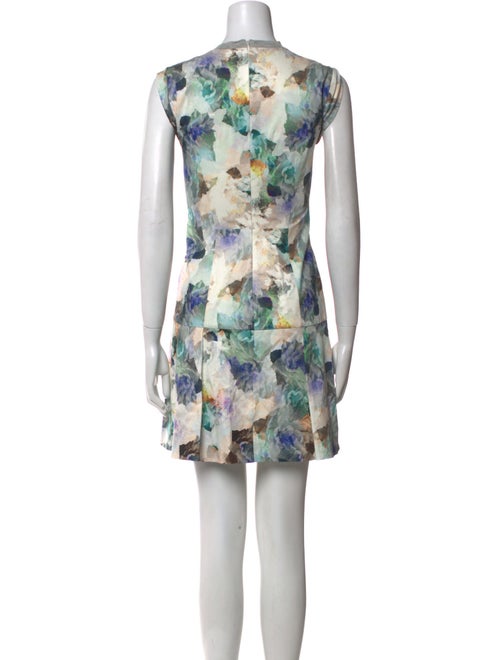 Rebecca Taylor Floral Print Mini Dress