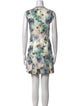 Rebecca Taylor Floral Print Mini Dress