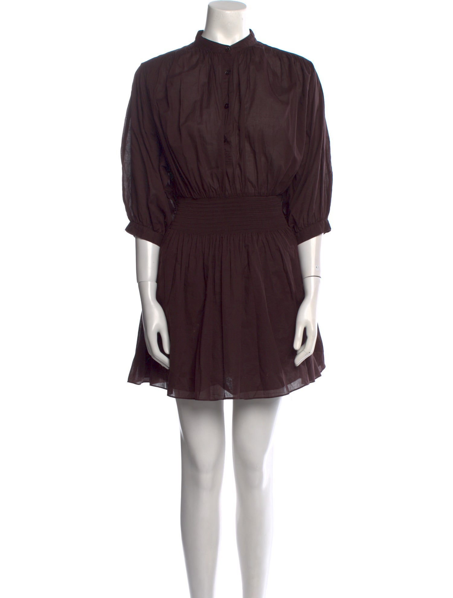 Rebecca Taylor Mock Neck Mini Dress