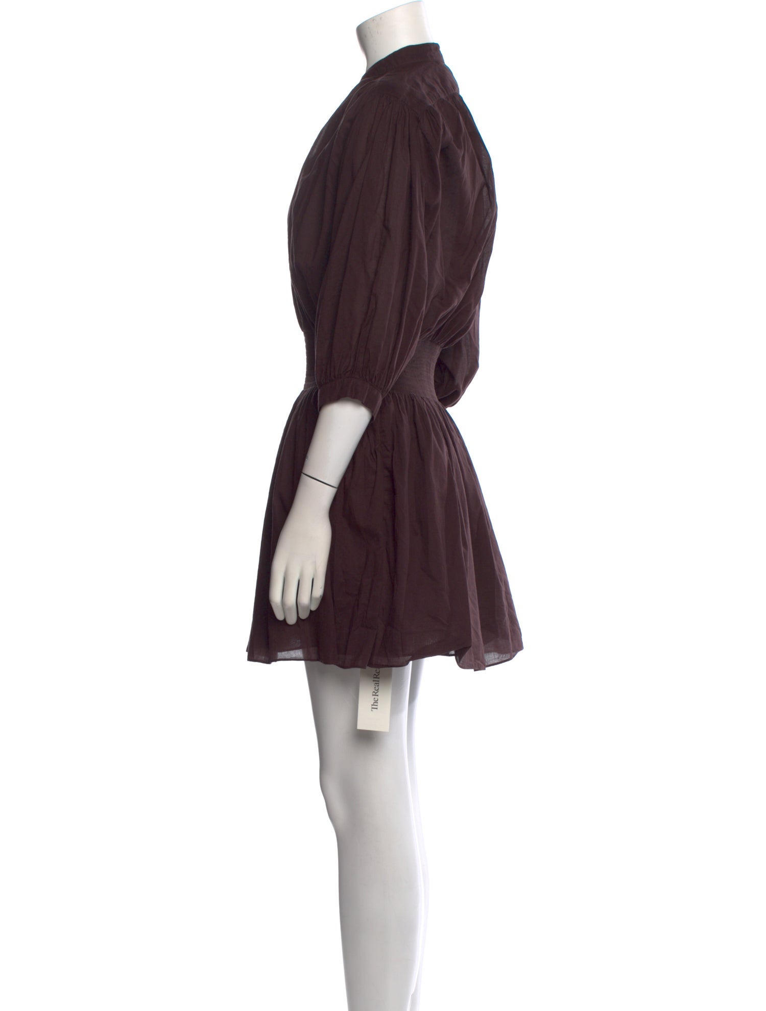 Rebecca Taylor Mock Neck Mini Dress