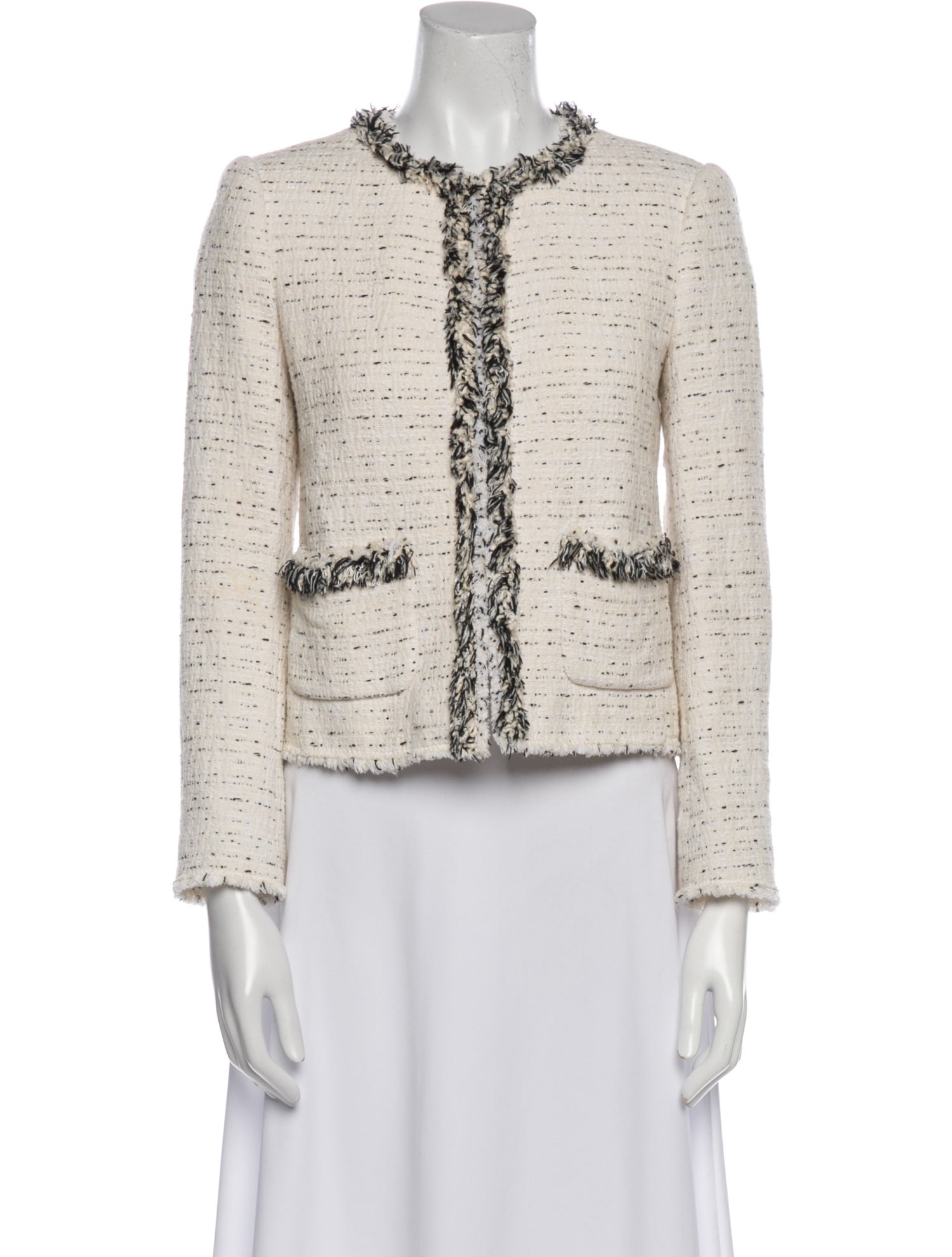 Rebecca Taylor Tweed Pattern Evening Jacket