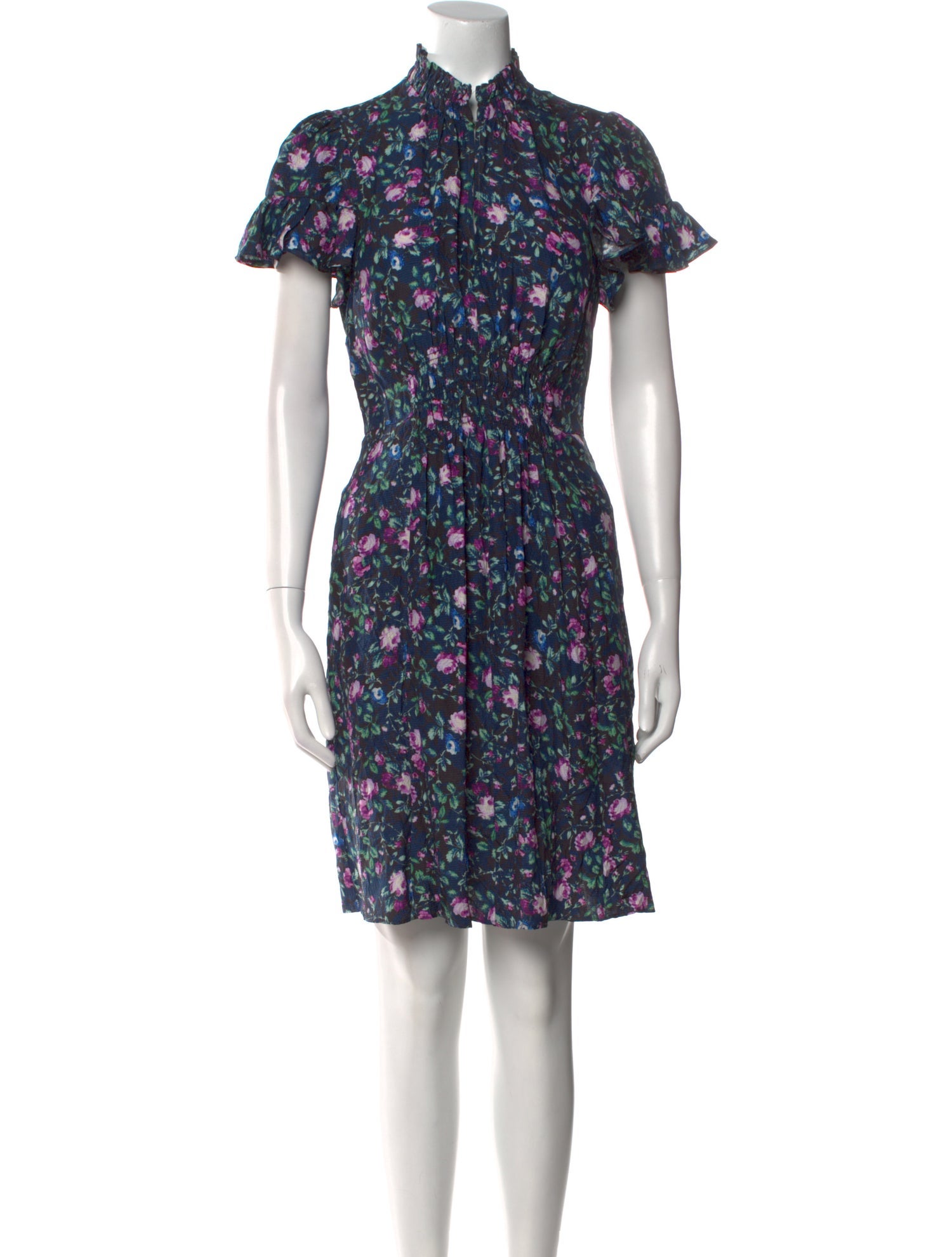 Rebecca Taylor Silk Knee-Length Dress