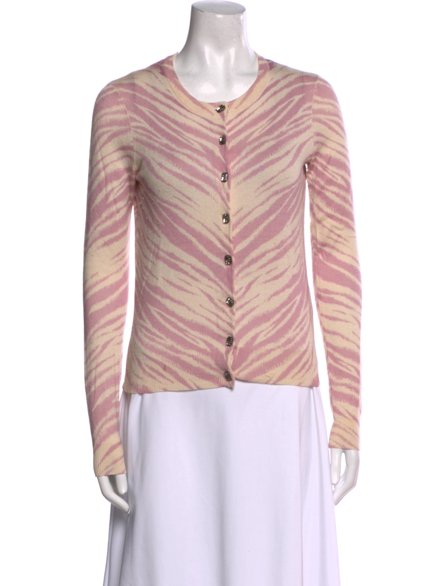Rebecca Taylor Silk Striped Sweater