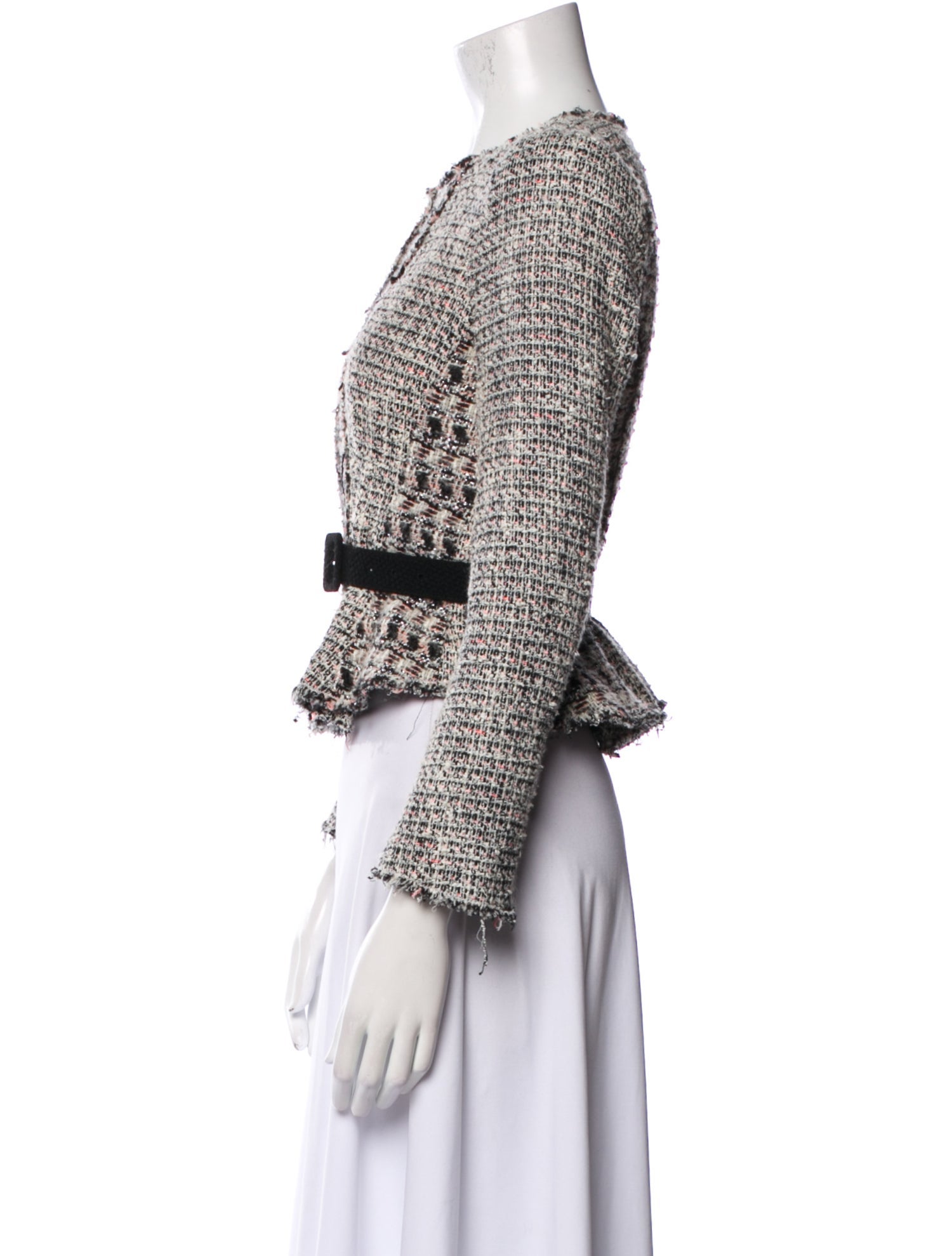 Rebecca Taylor Tweed Pattern Evening Jacket