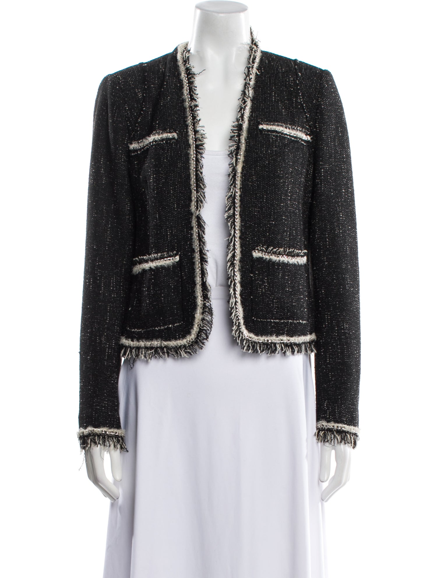 Rebecca Taylor Tweed Pattern Evening Jacket