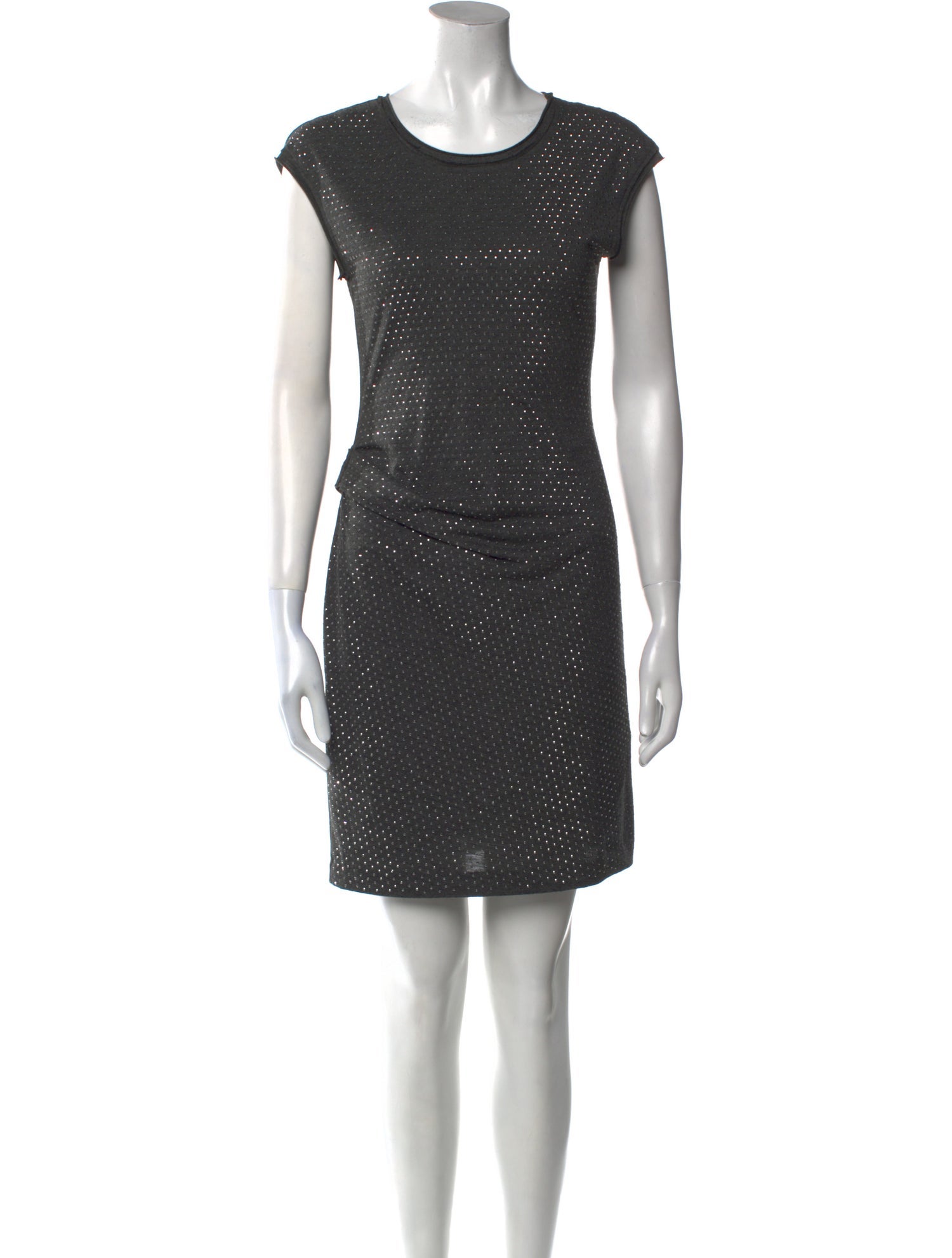 Rebecca Taylor Crew Neck Mini Dress