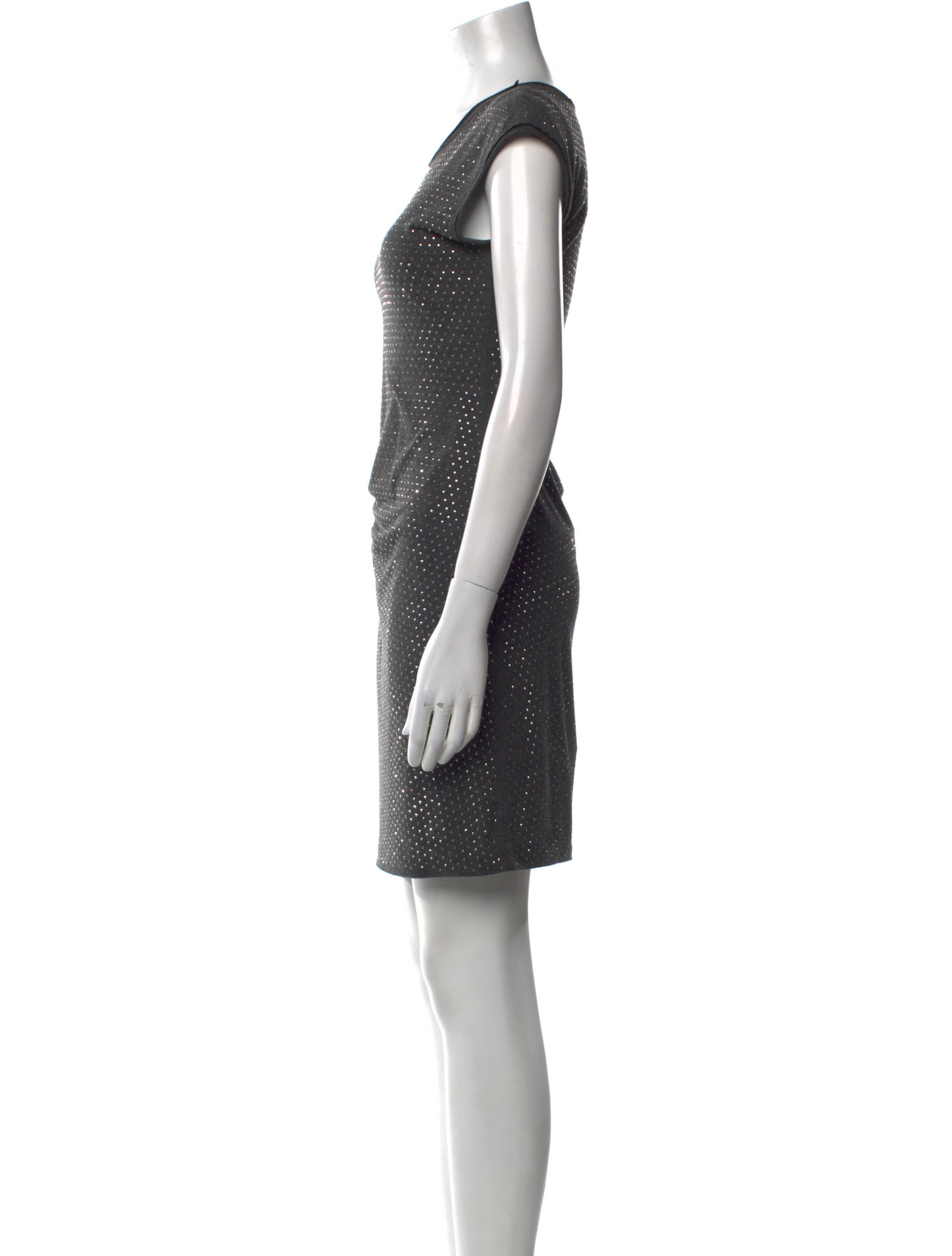 Rebecca Taylor Crew Neck Mini Dress