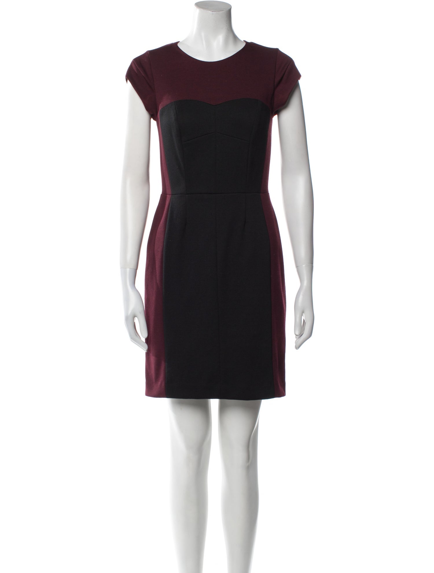Rebecca Taylor Crew Neck Mini Dress