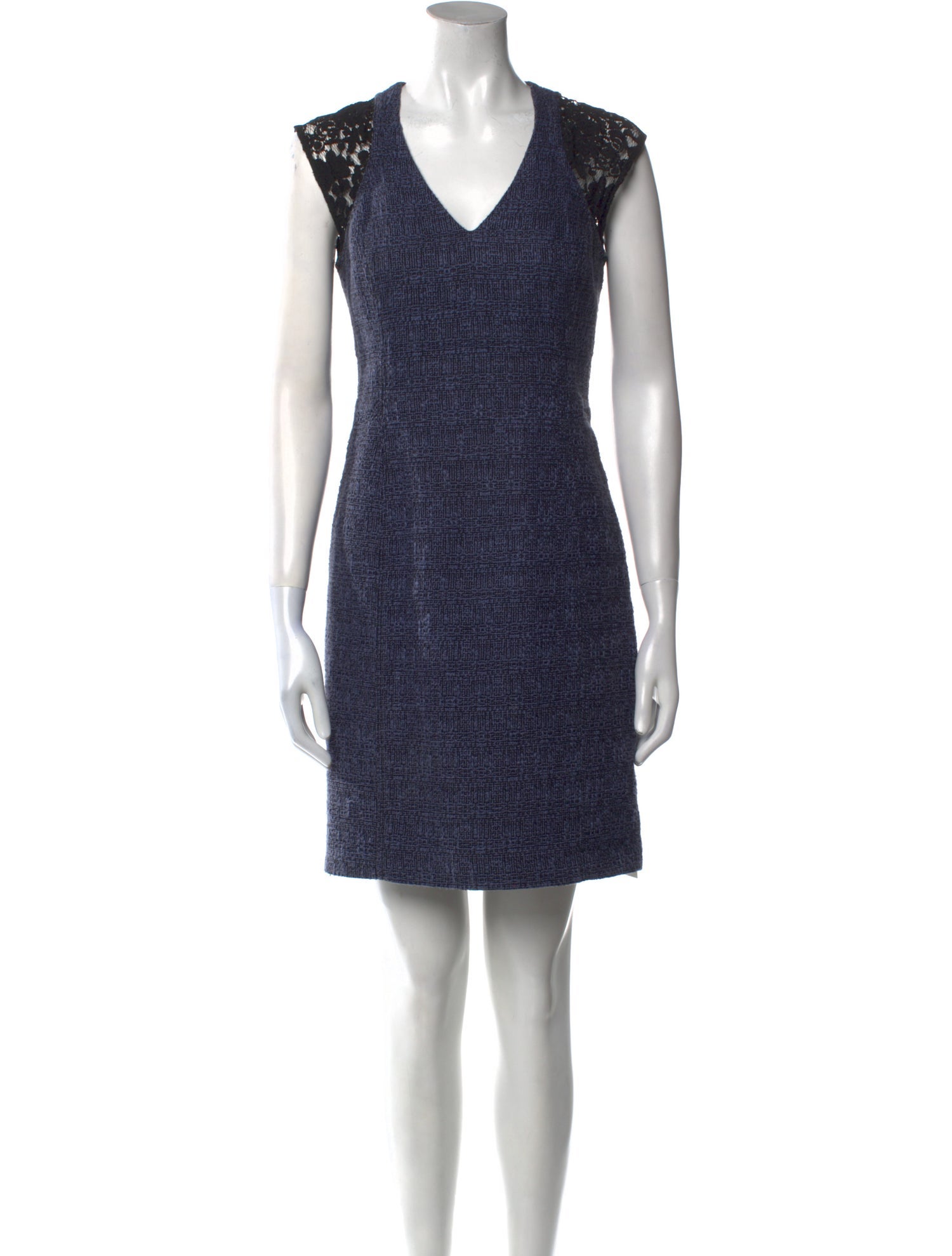 Rebecca Taylor V-Neck Mini Dress