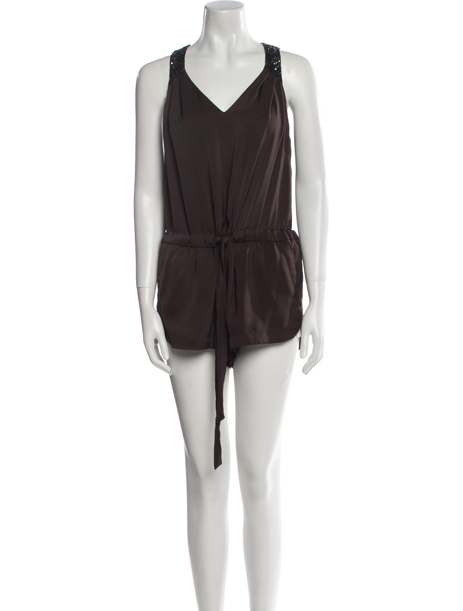 Rebecca Taylor V-Neck Romper