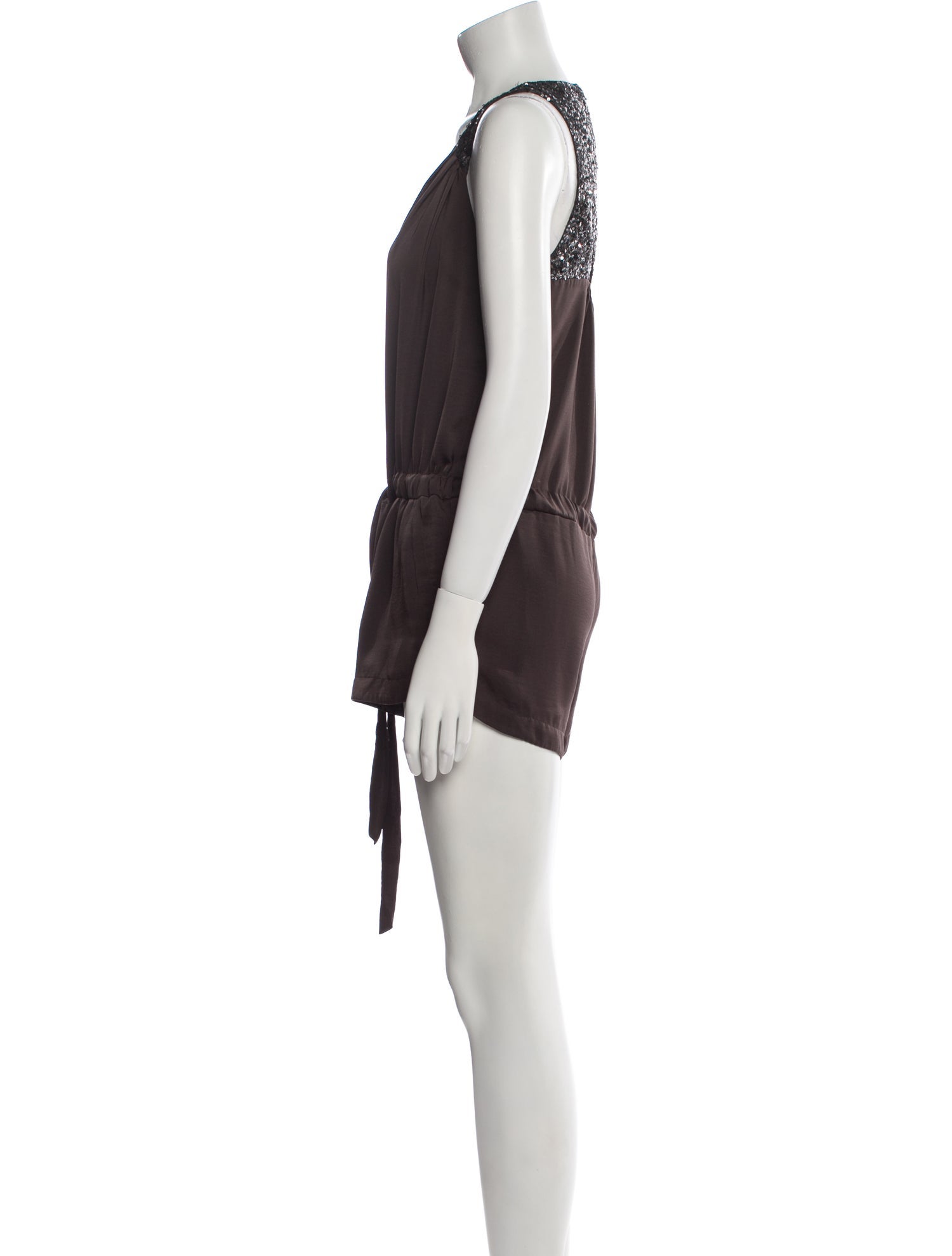 Rebecca Taylor V-Neck Romper