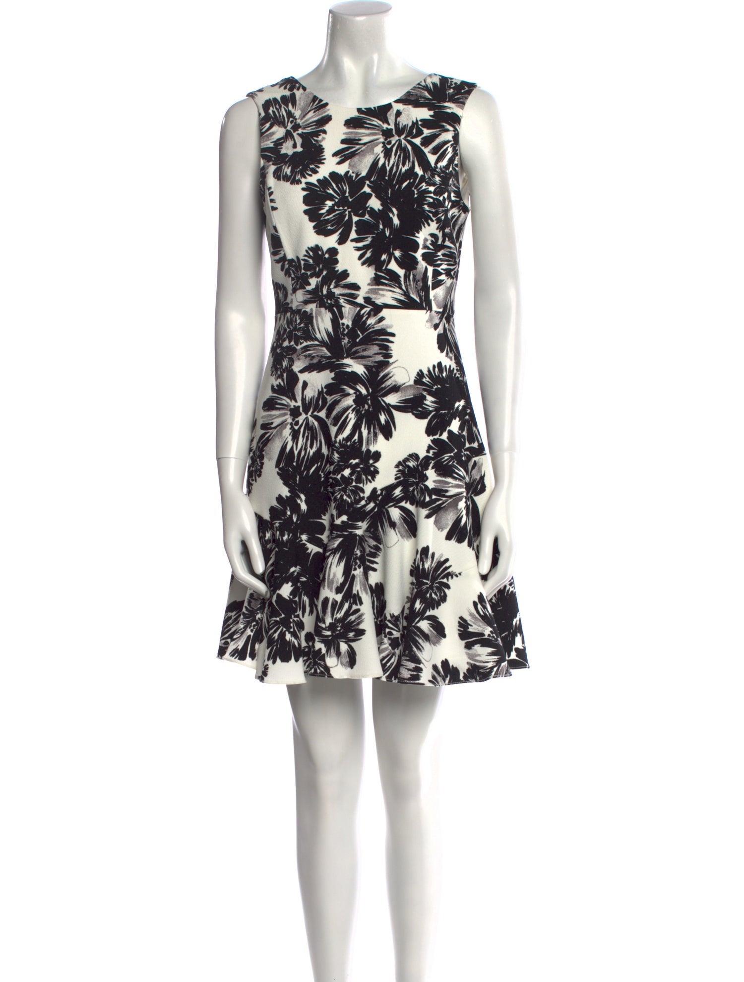 Rebecca Taylor Floral Print Mini Dress