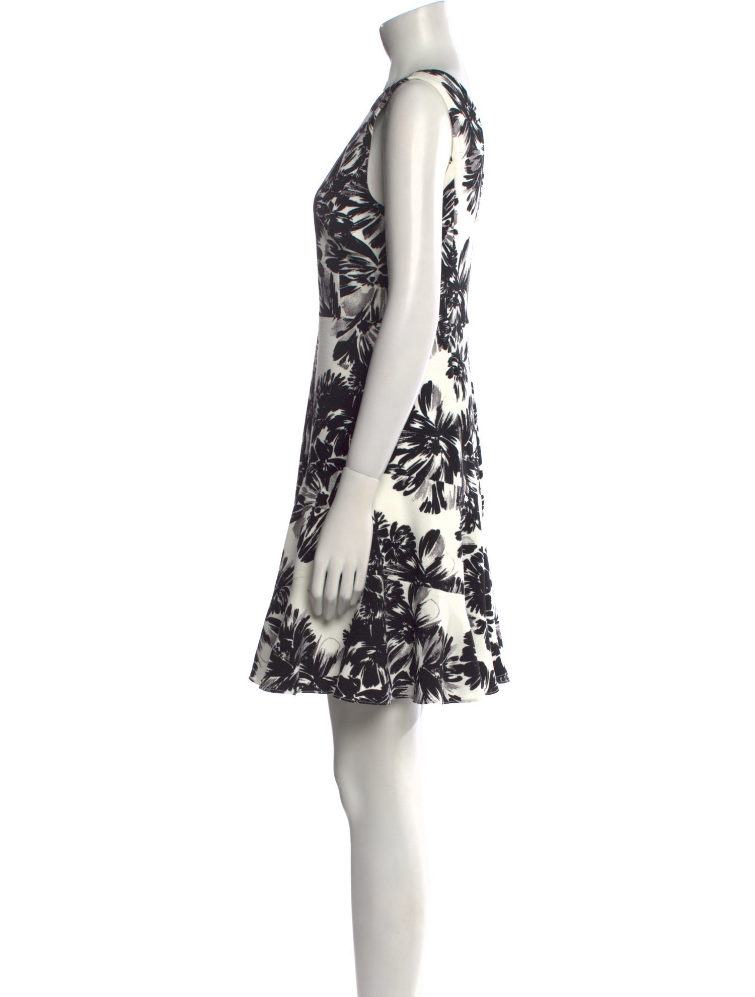 Rebecca Taylor Floral Print Mini Dress