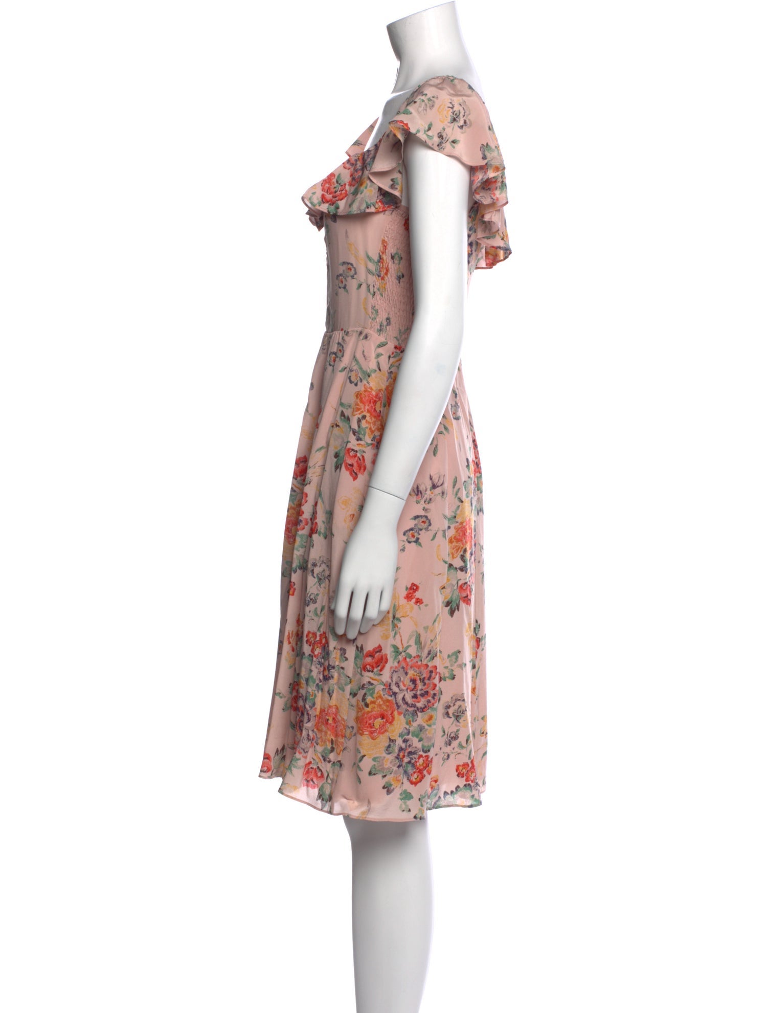 Rebecca Taylor Silk Midi Length Dress