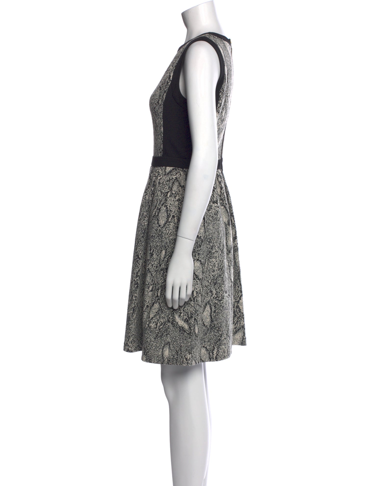 Rebecca Taylor Lace Pattern Knee-Length Dress