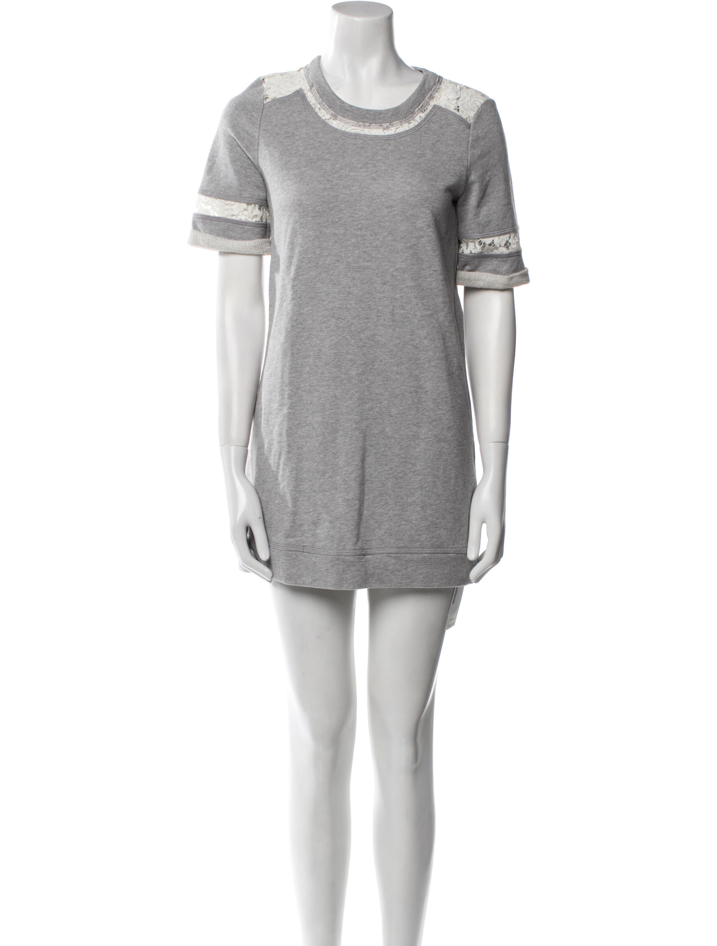 Rebecca Taylor Crew Neck Mini Dress w/ Tags