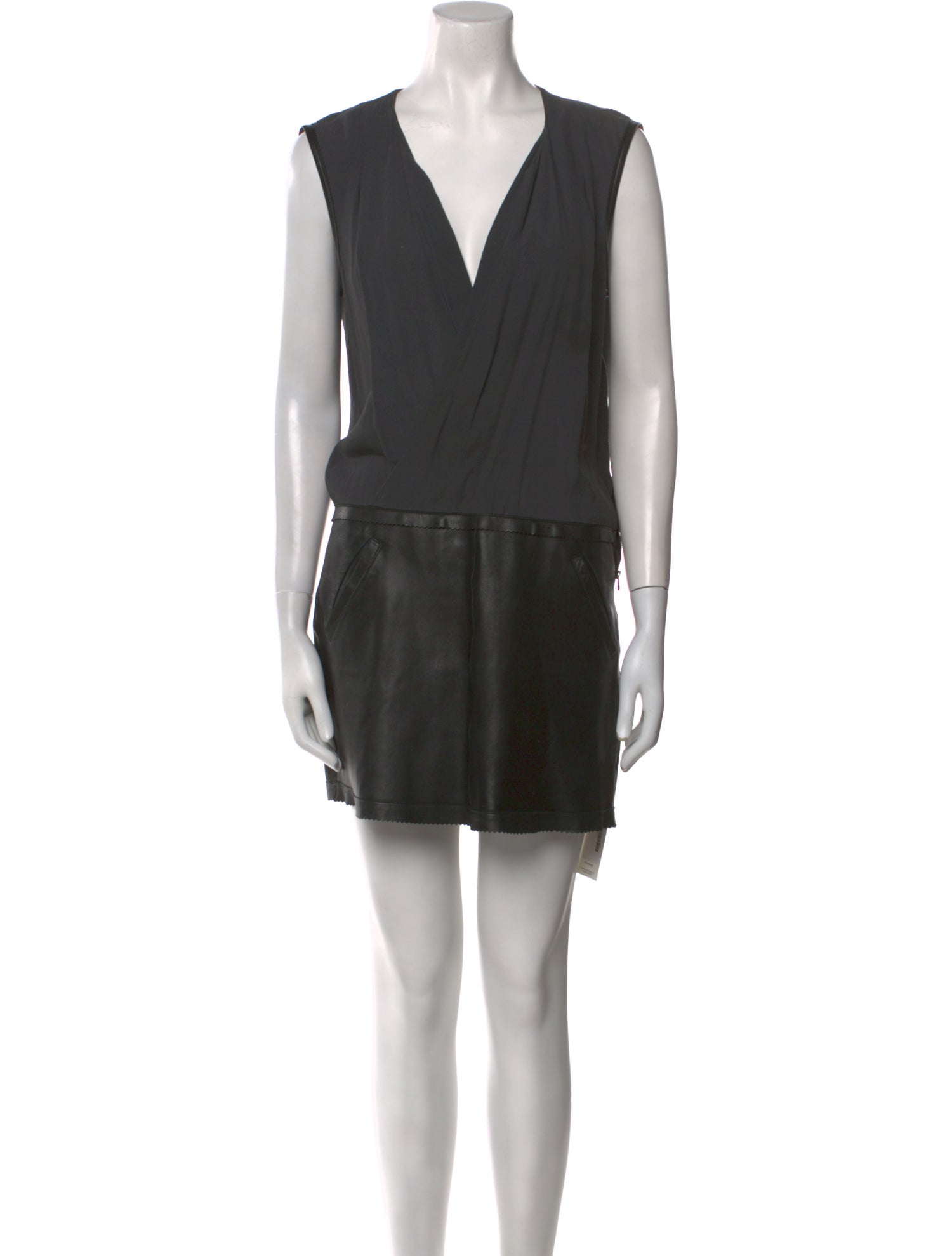 Rebecca Taylor V-Neck Mini Dress