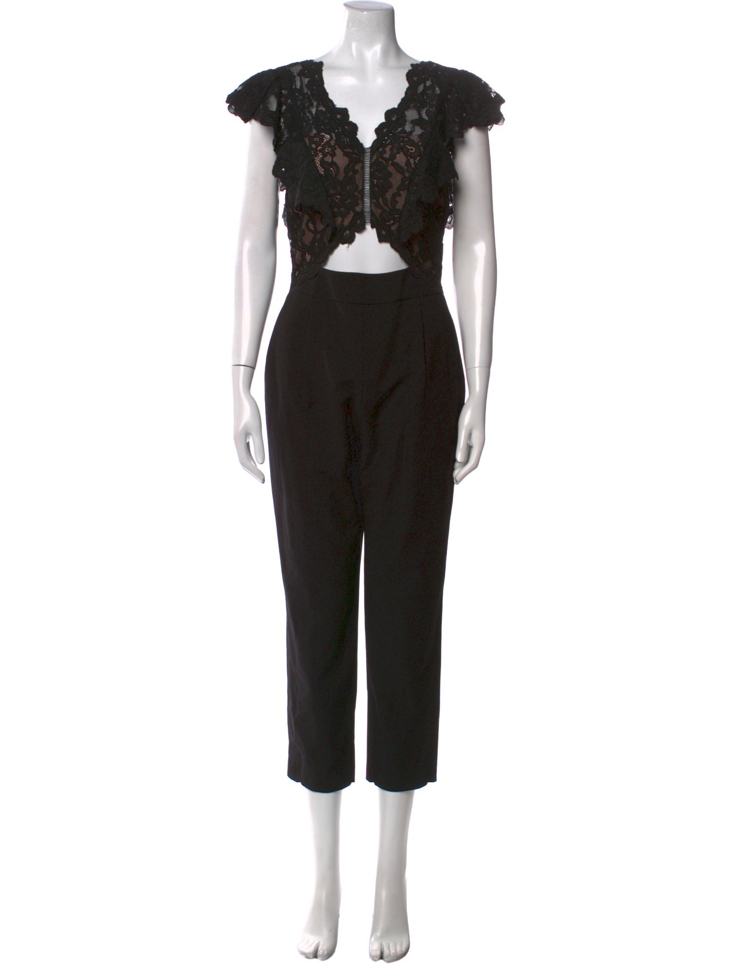 Rebecca Taylor V-Neck Jumpsuit