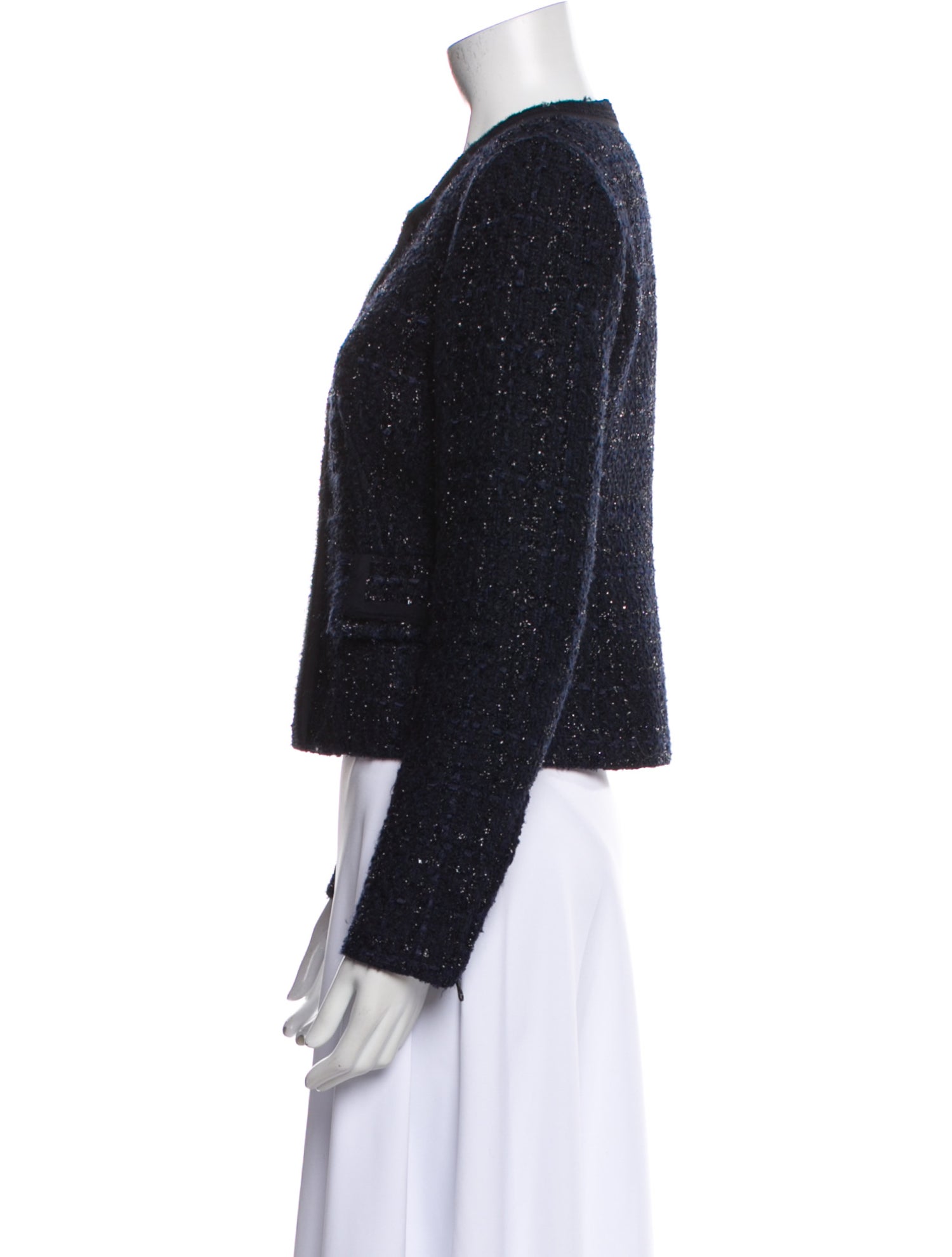 Rebecca Taylor Tweed Pattern Evening Jacket