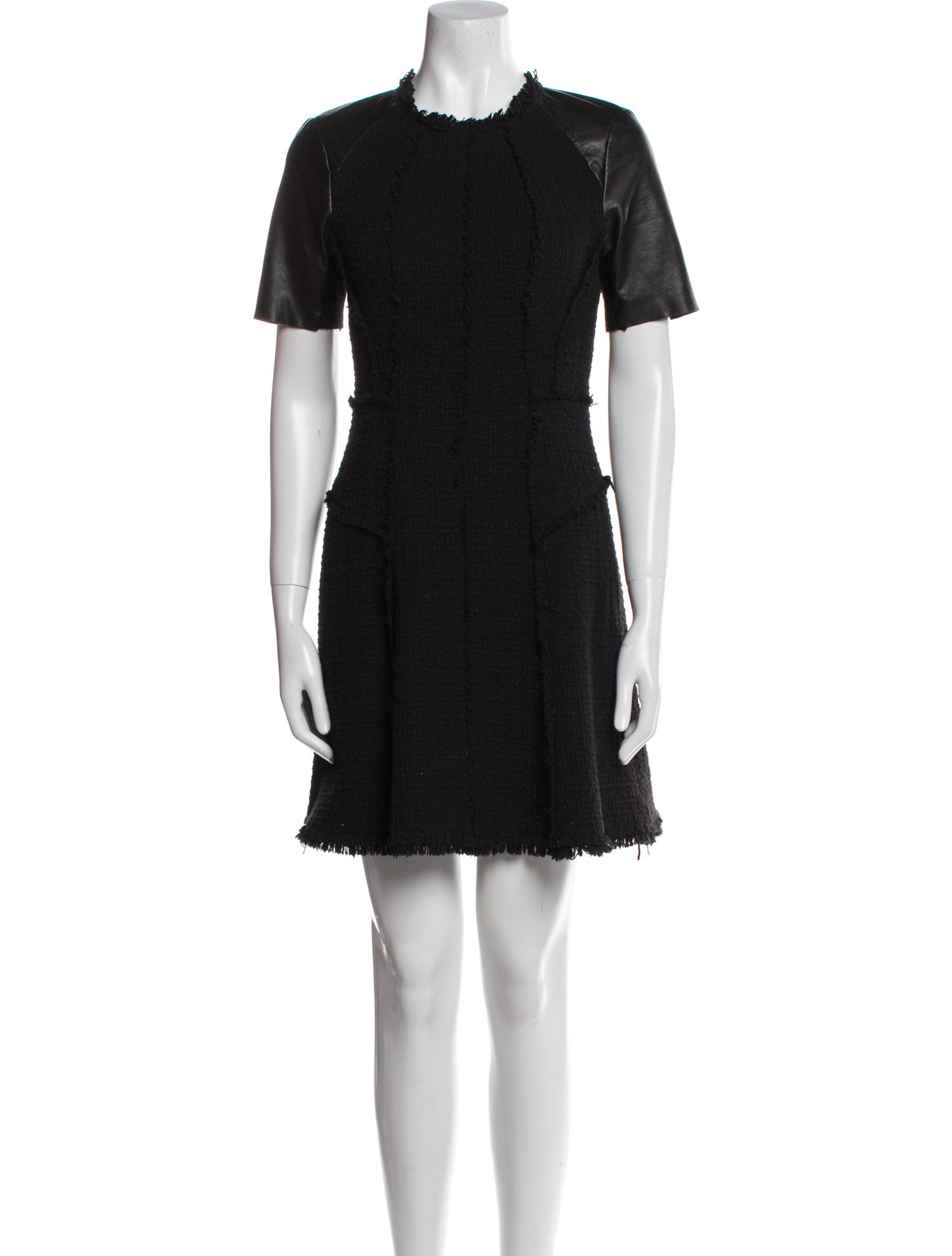 Rebecca Taylor Crew Neck Mini Dress