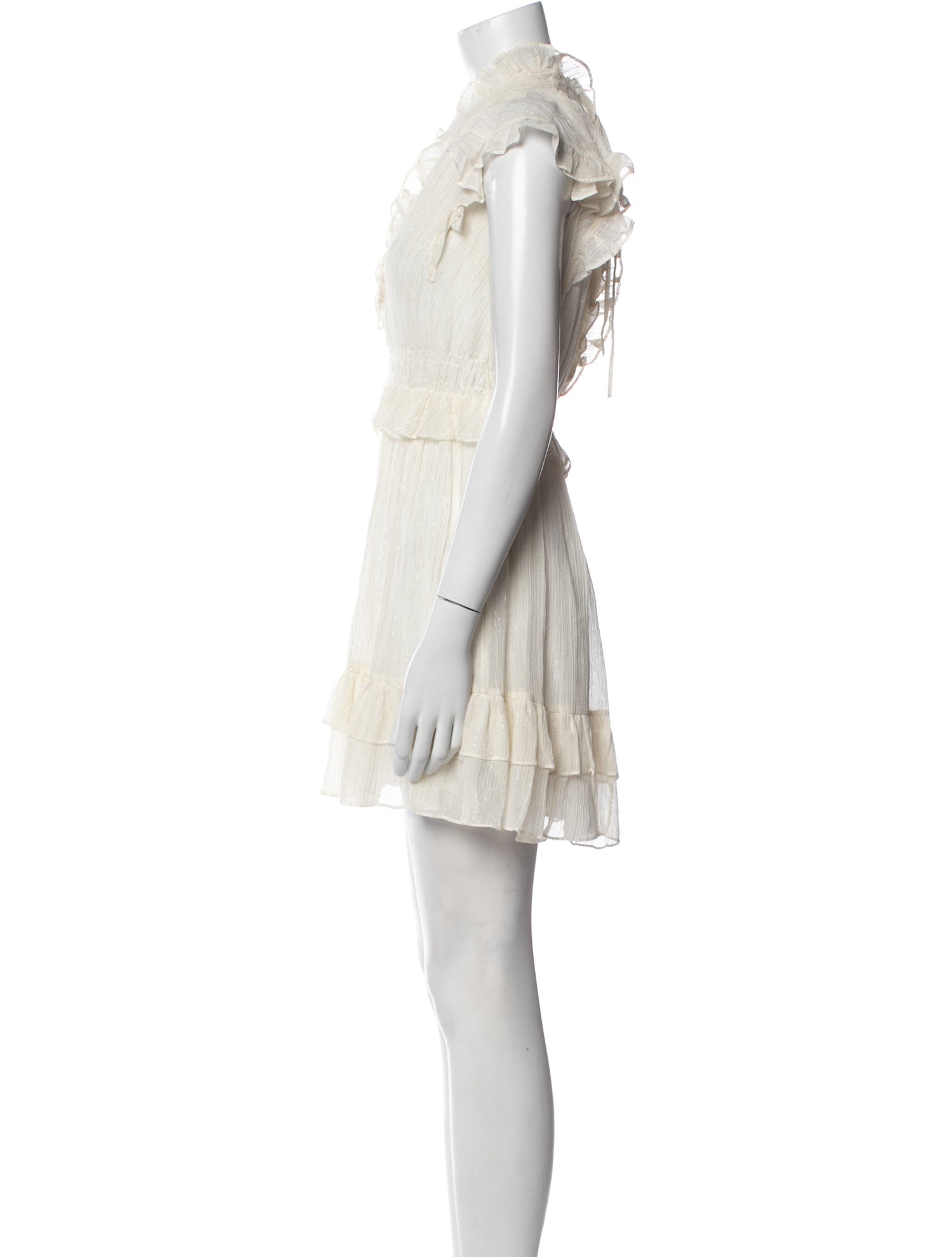 Rebecca Taylor V-Neck Mini Dress