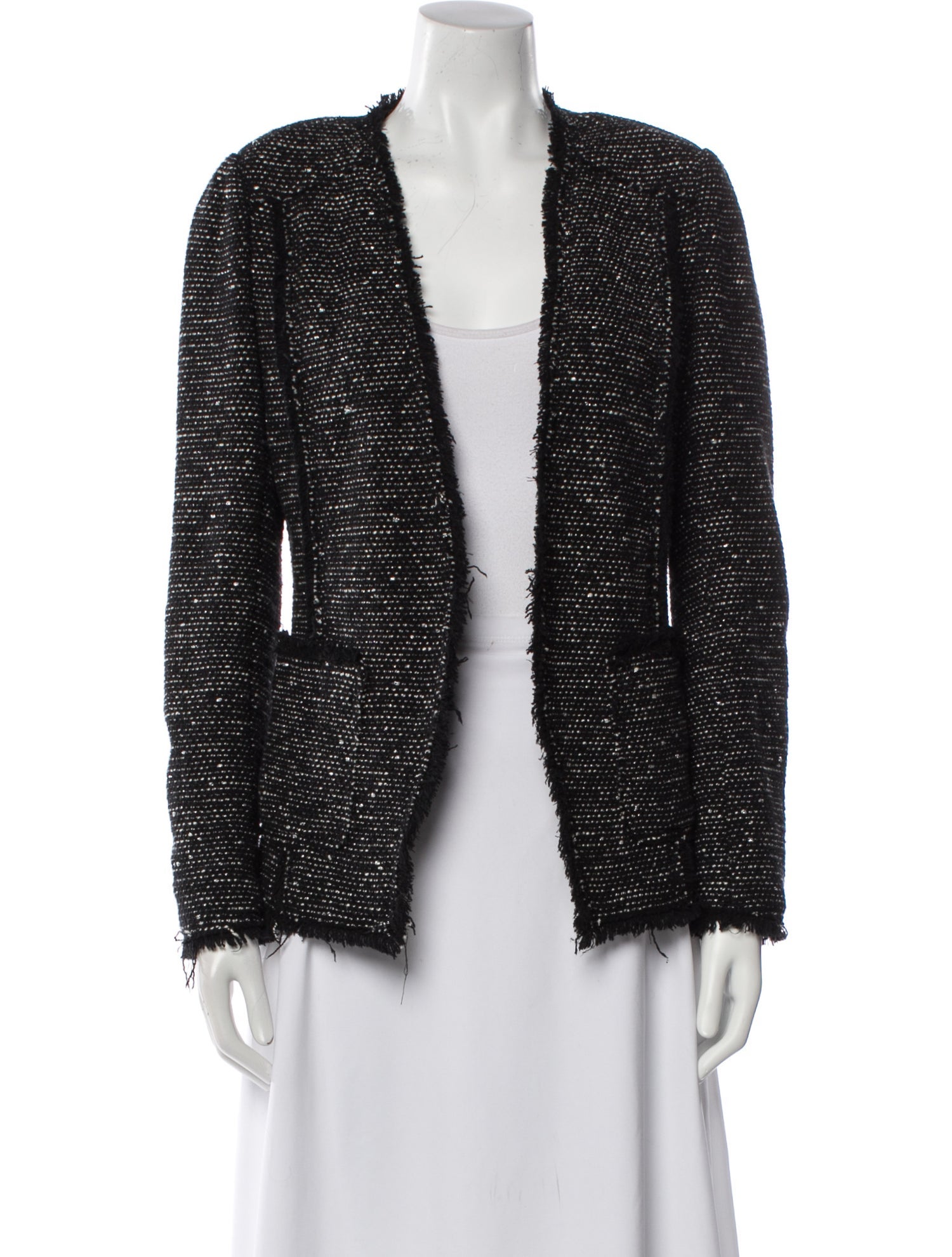 Rebecca Taylor Striped Evening Jacket