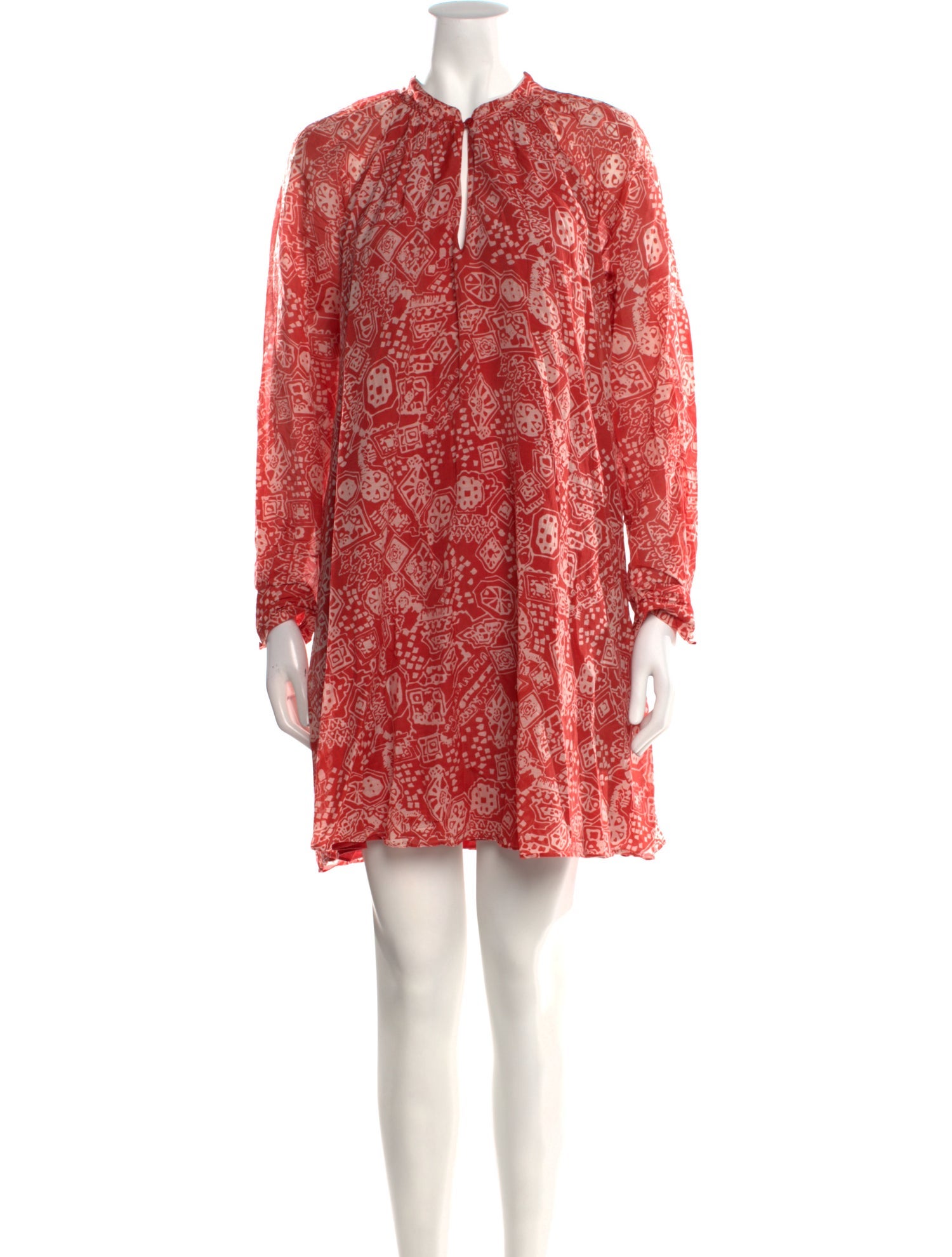 Rebecca Taylor Paisley Print Mini Dress