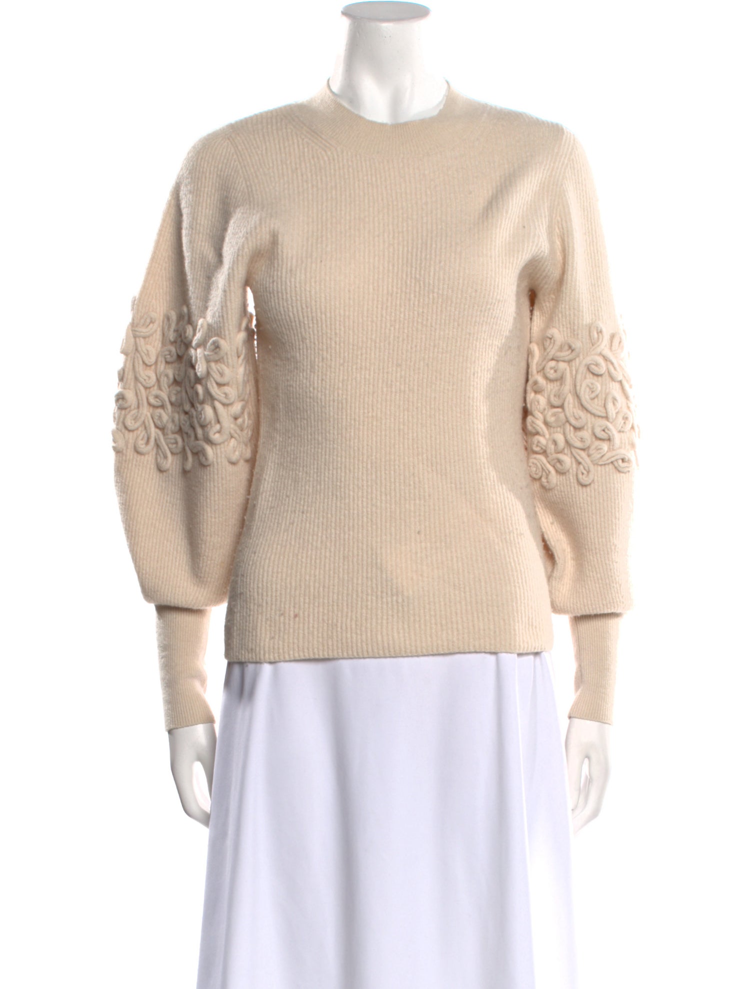 Rebecca Taylor Wool Crew Neck Sweater
