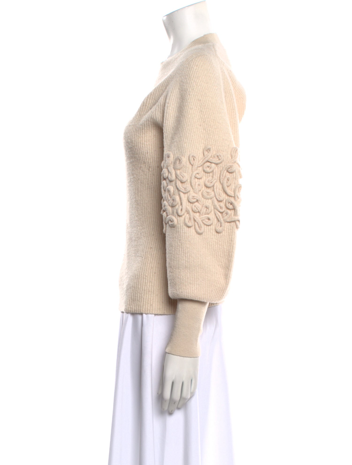 Rebecca Taylor Wool Crew Neck Sweater