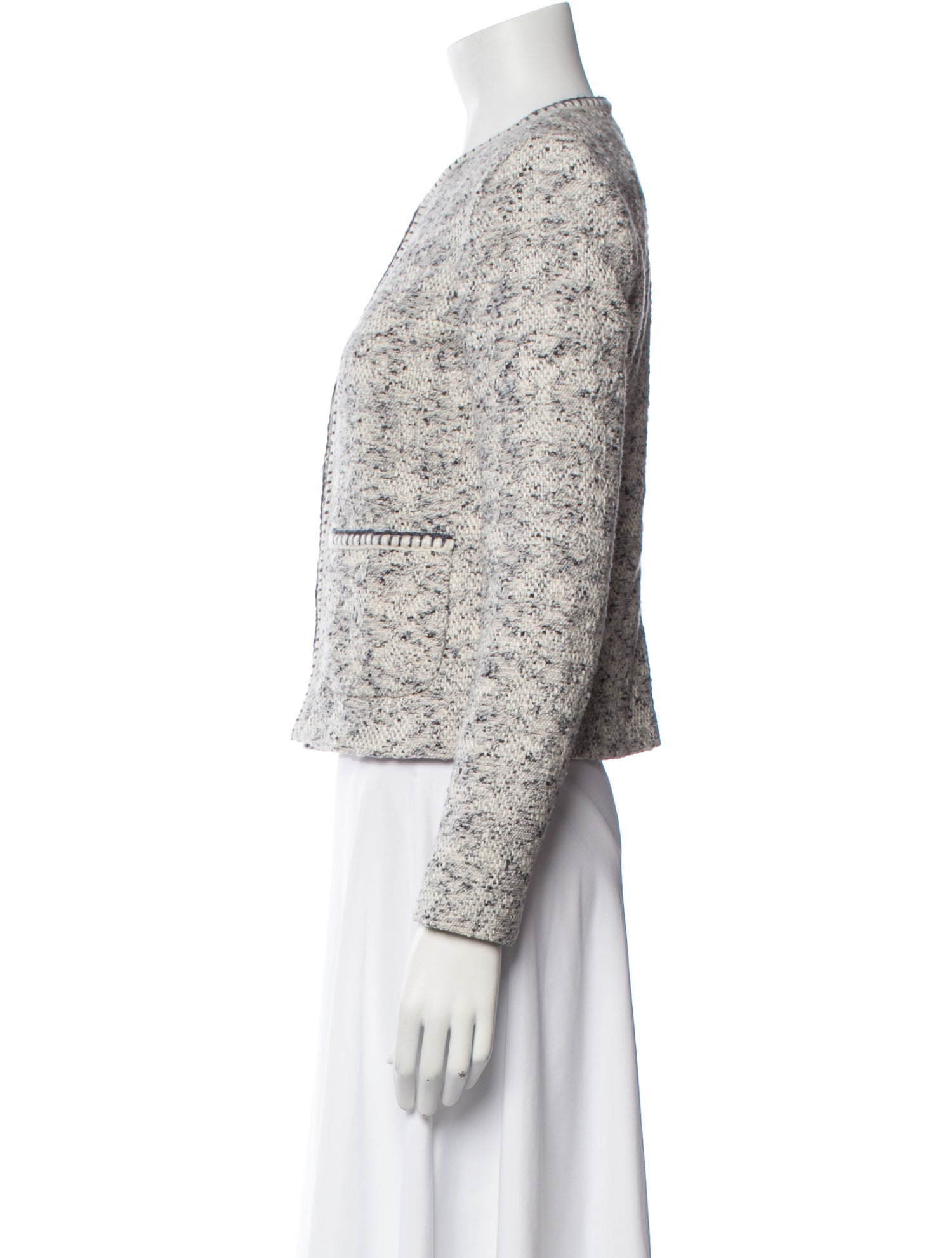 Rebecca Taylor Tweed Pattern Evening Jacket