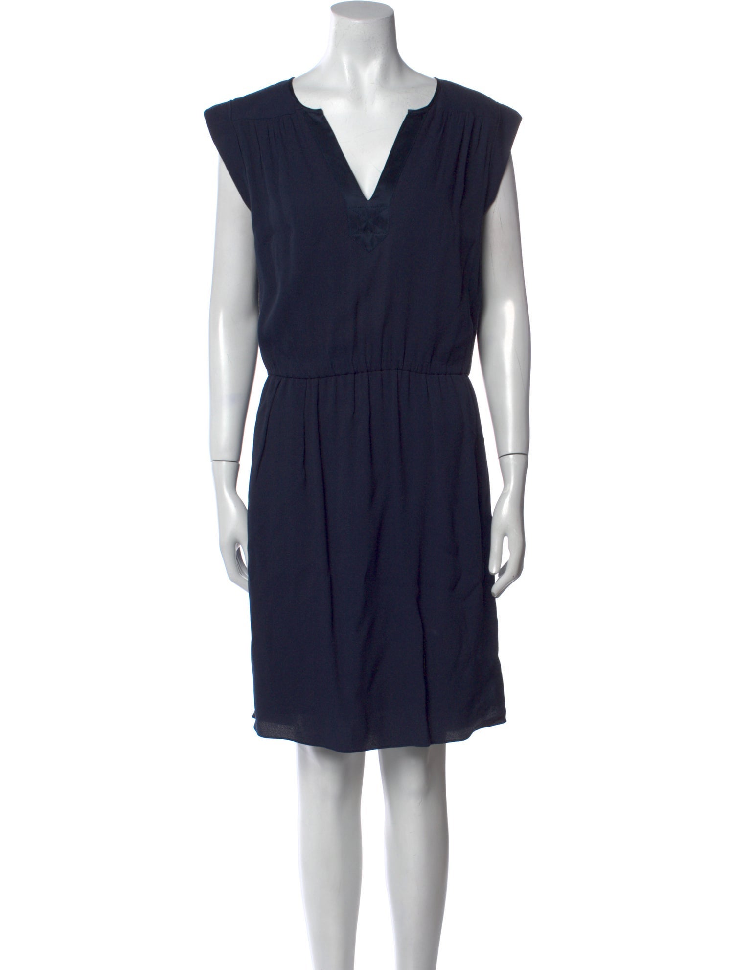 Rebecca Taylor V-Neck Knee-Length Dress