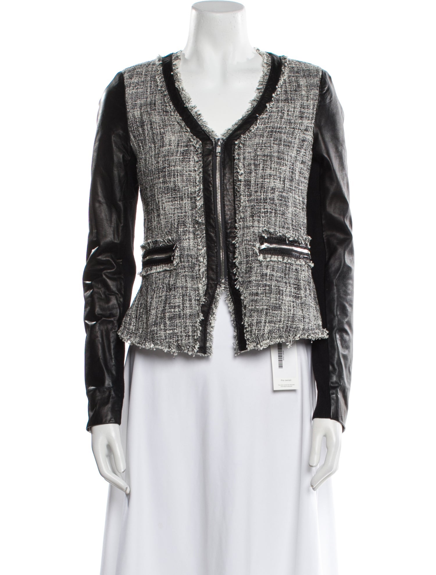 Rebecca Taylor Tweed Pattern Blazer