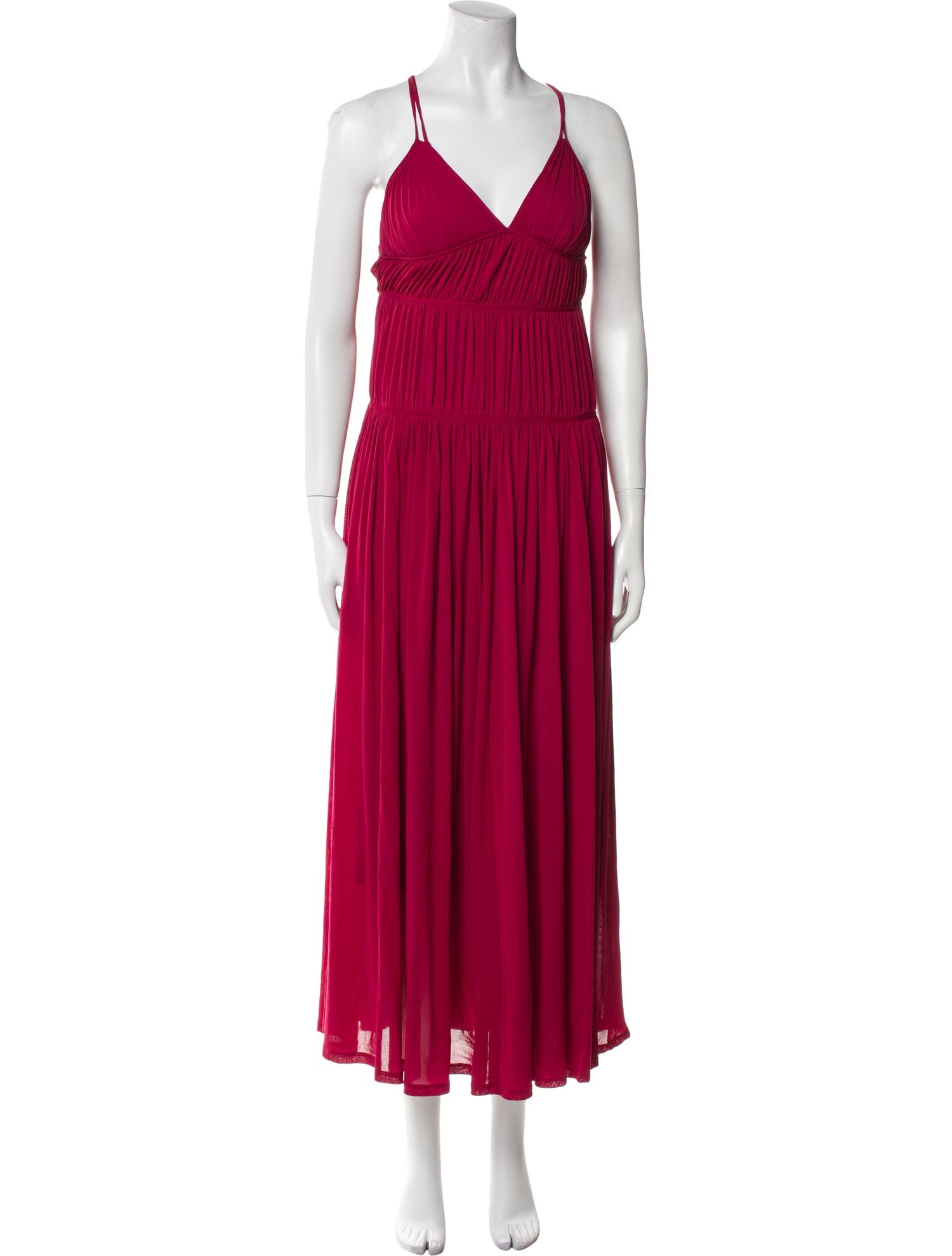 Rebecca Taylor V-Neck Long Dress