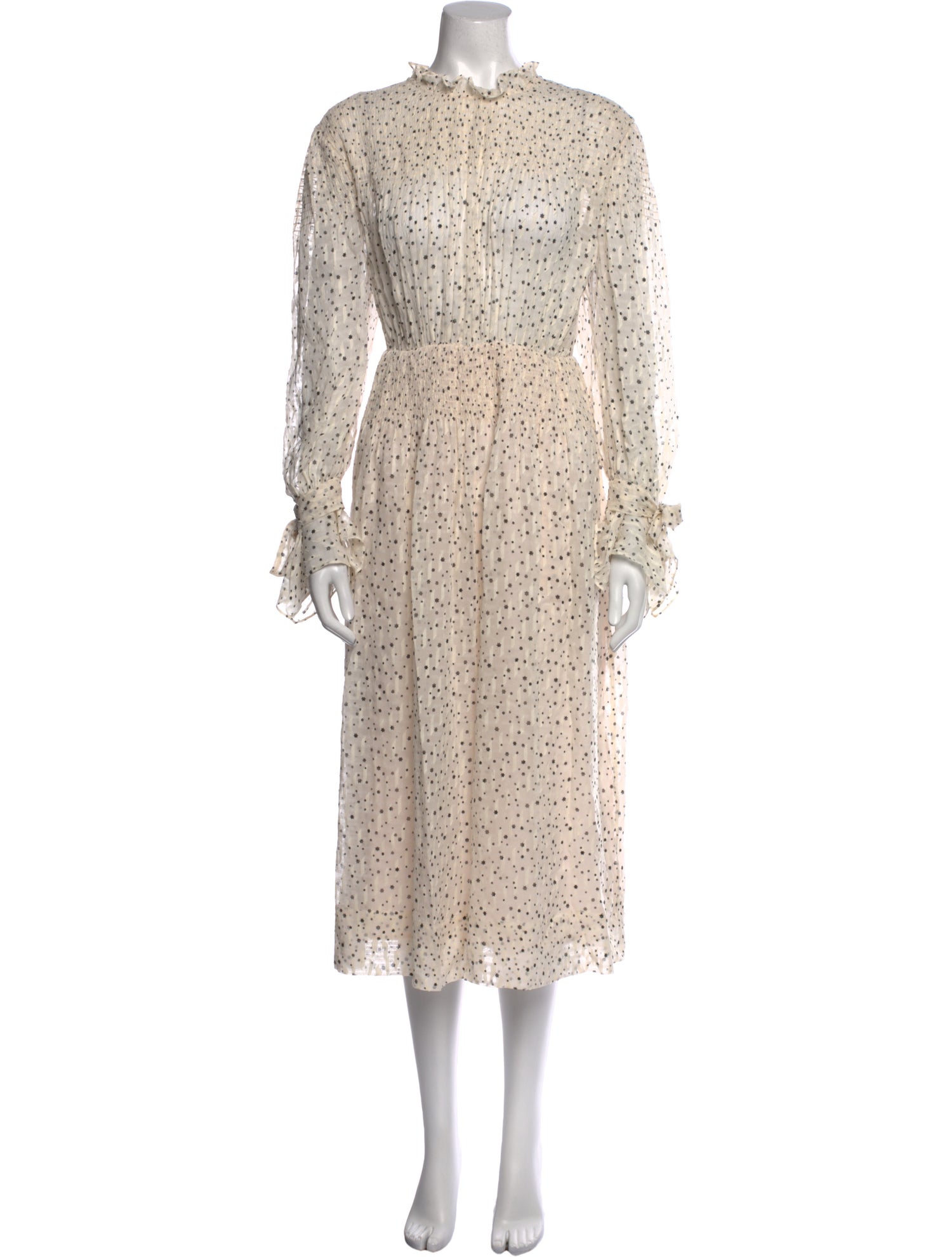 Rebecca Taylor Silk Midi Length Dress