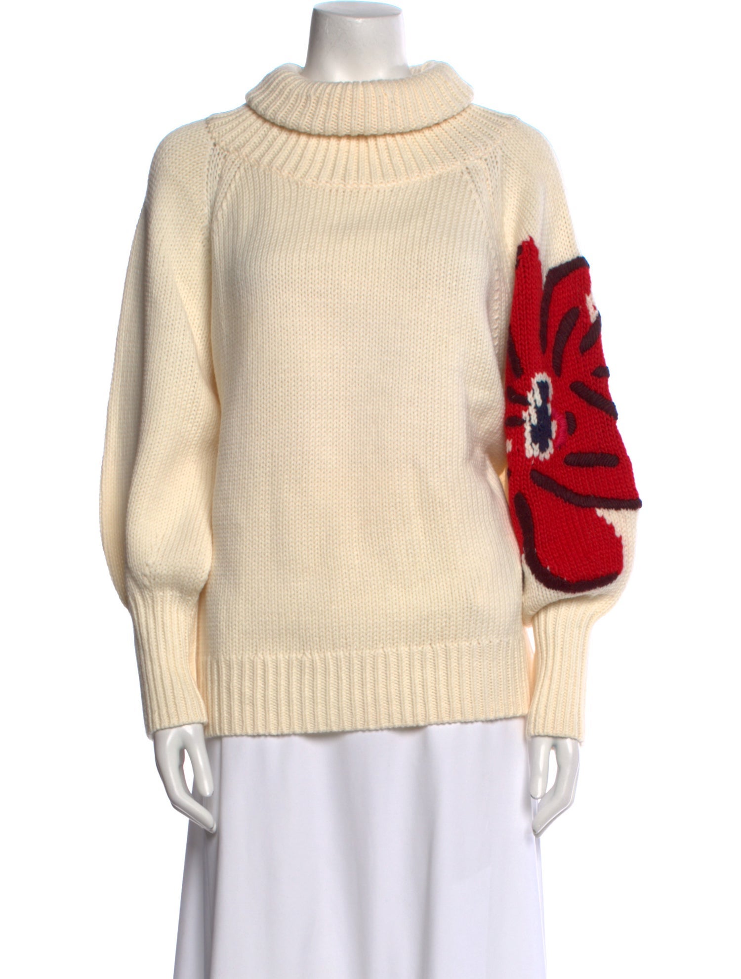 Rebecca Taylor Merino Wool Turtleneck Sweater