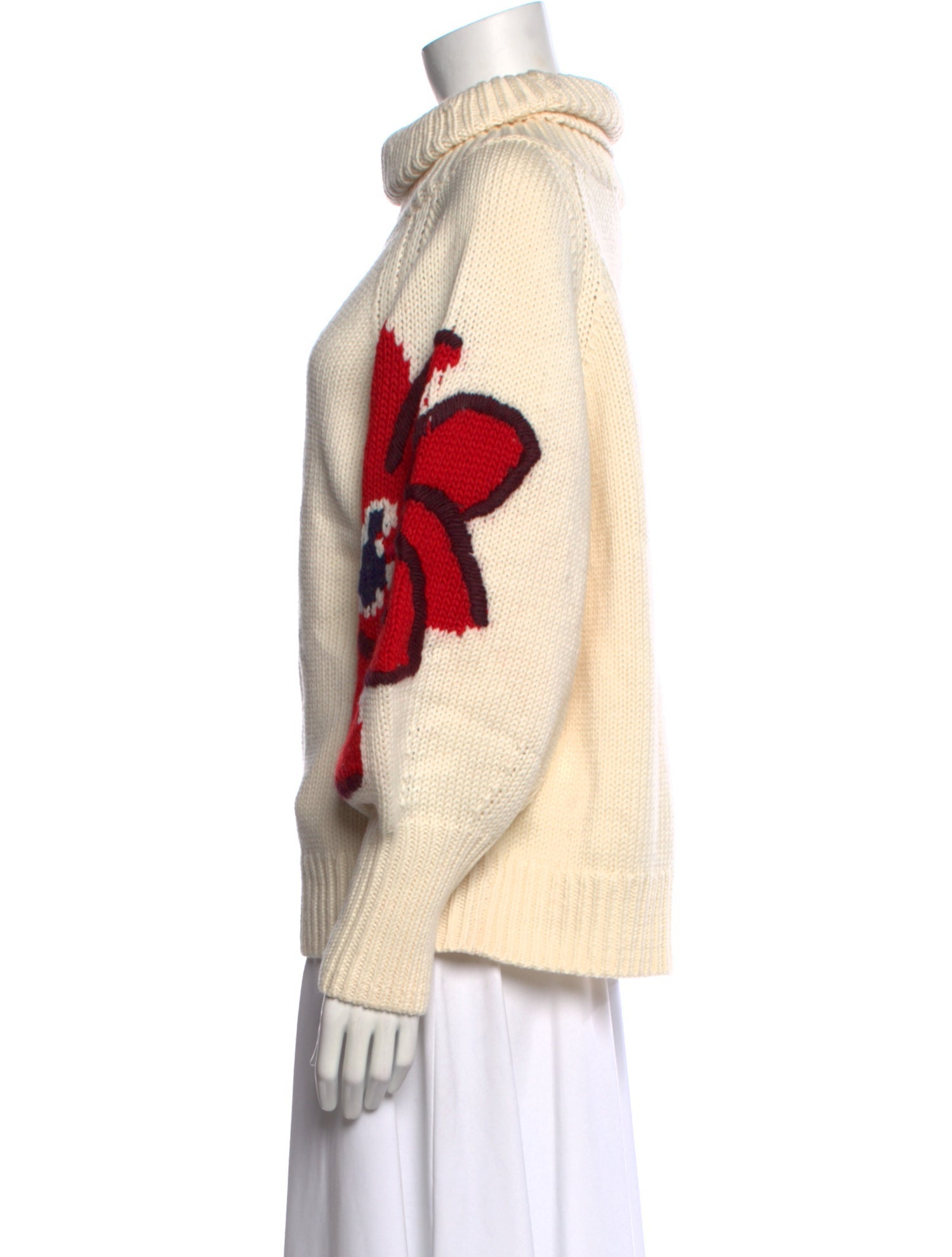 Rebecca Taylor Merino Wool Turtleneck Sweater