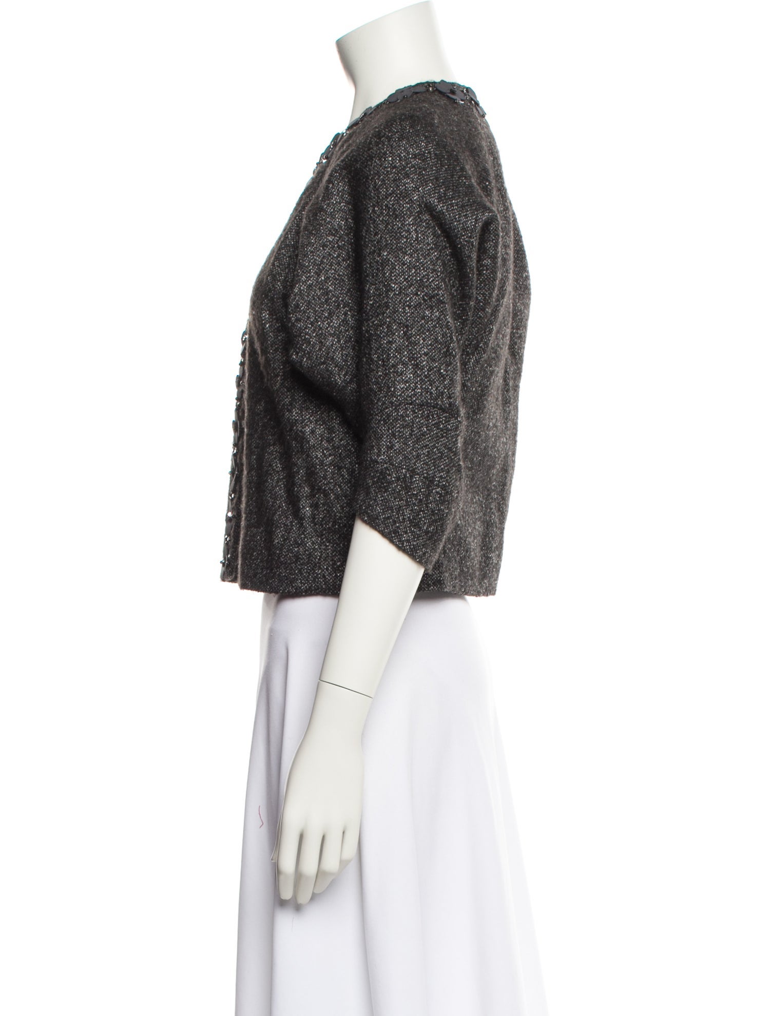 Rebecca Taylor Wool Printed Jacket