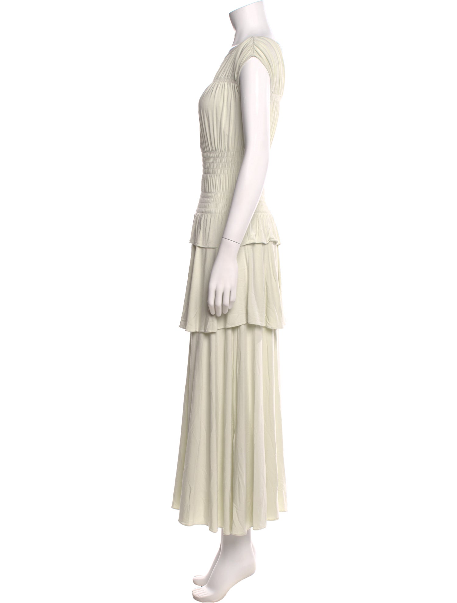 Rebecca Taylor Scoop Neck Long Dress
