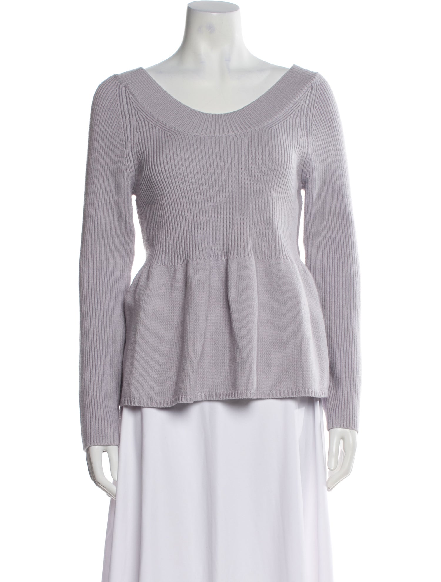 Rebecca Taylor Wool Scoop Neck Sweater
