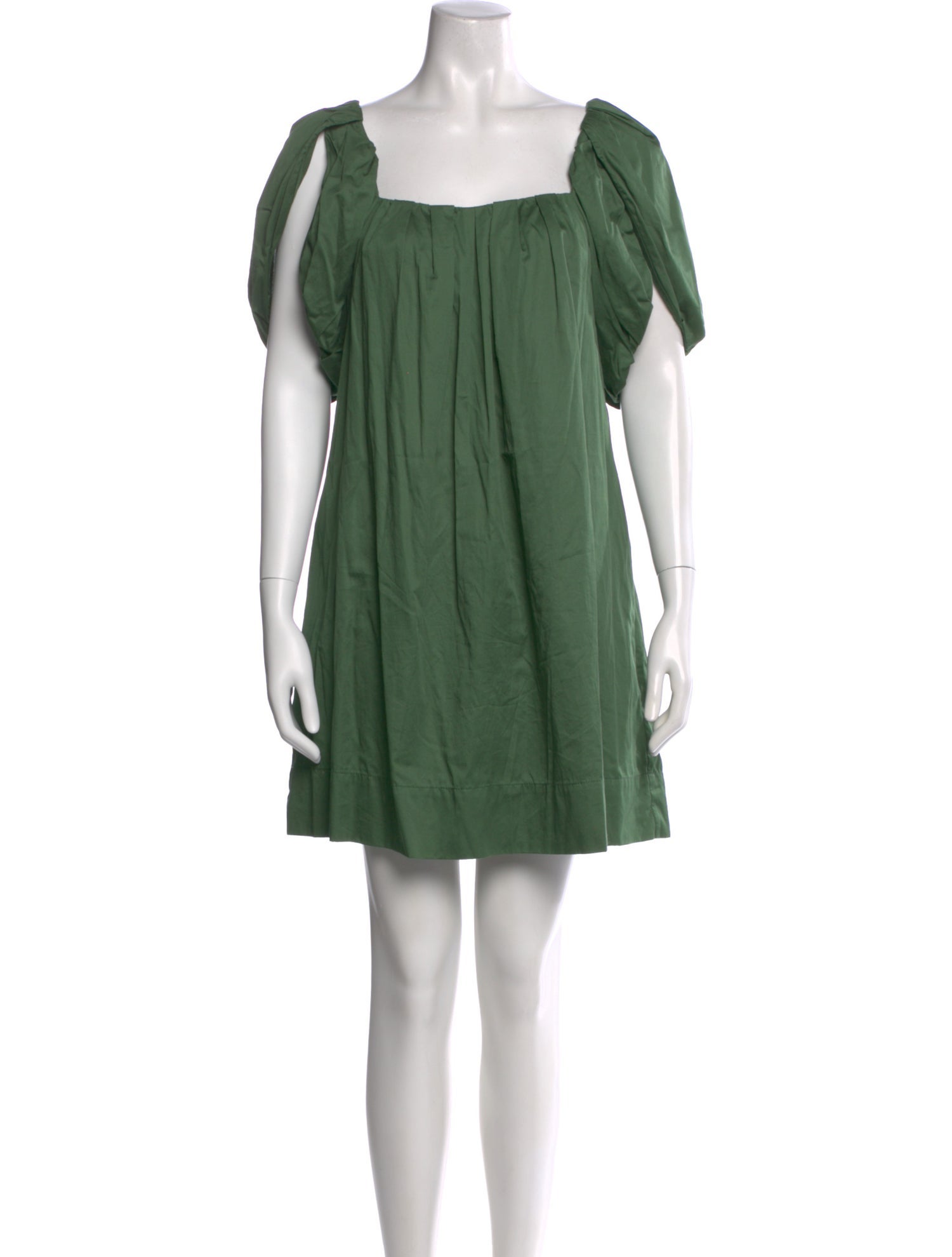 Rebecca Taylor Square Neckline Mini Dress