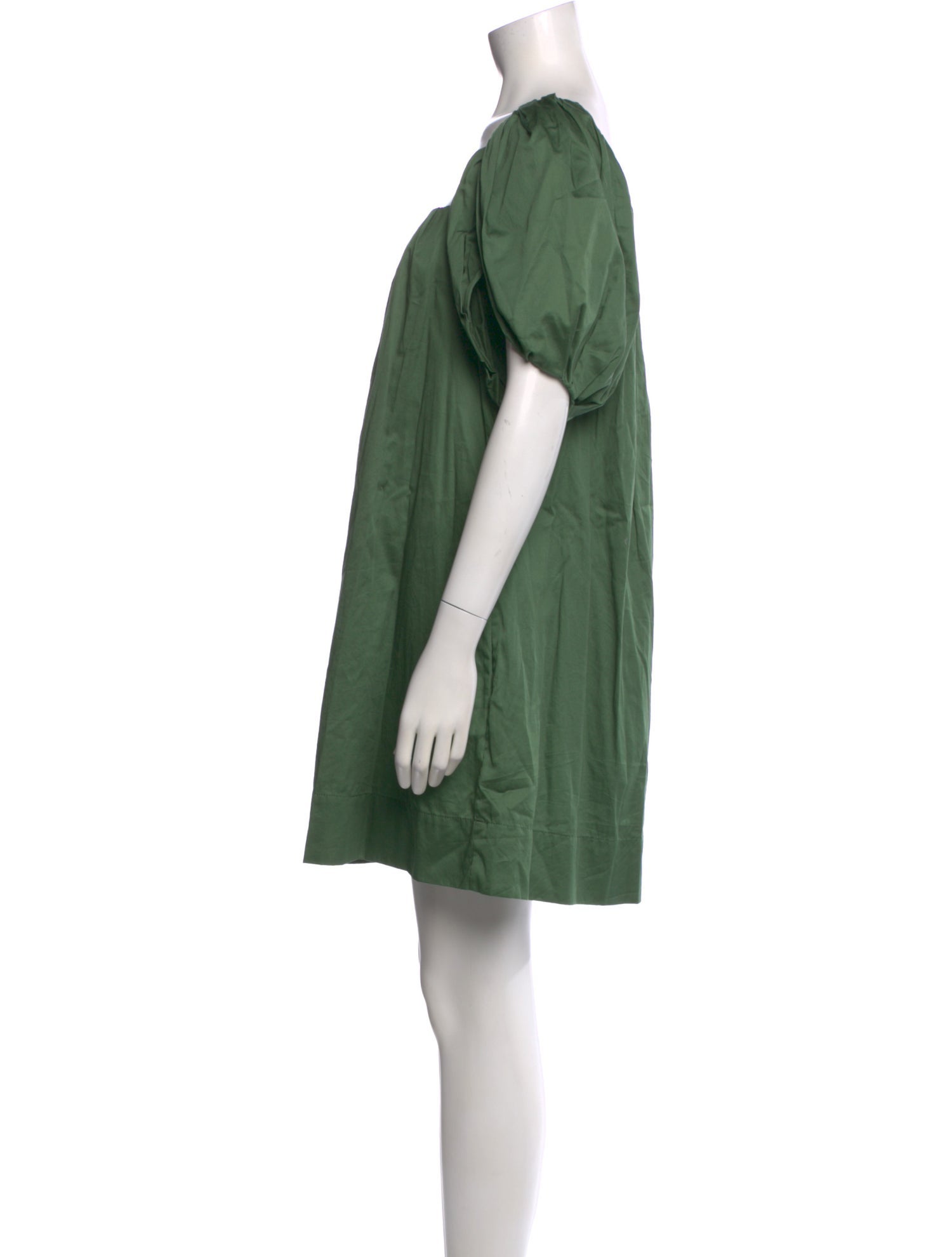 Rebecca Taylor Square Neckline Mini Dress