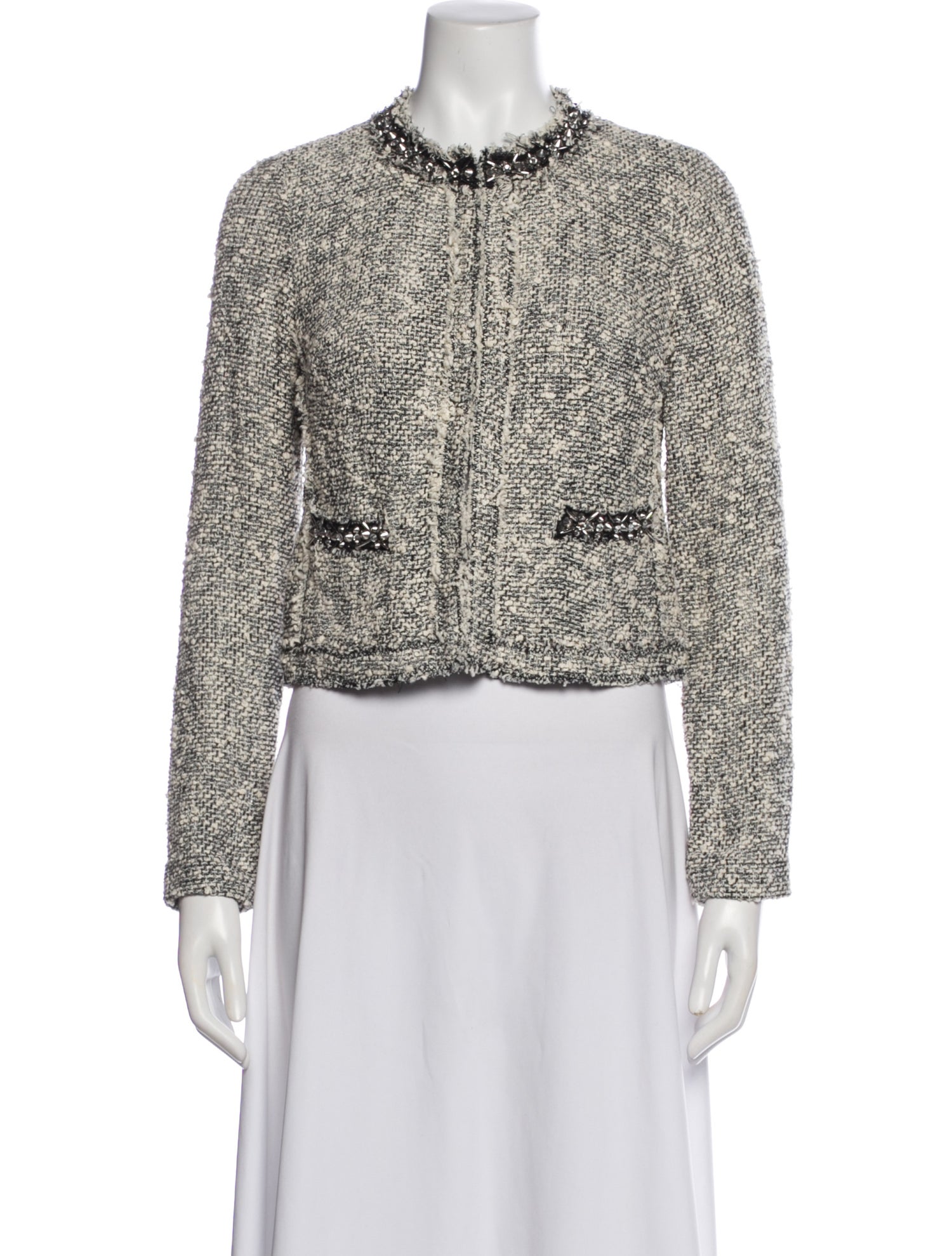 Rebecca Taylor Tweed Pattern Evening Jacket