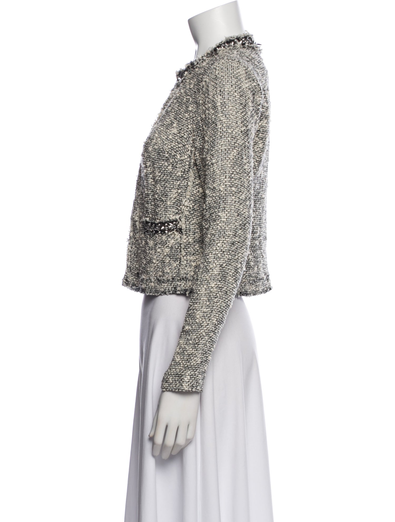 Rebecca Taylor Tweed Pattern Evening Jacket
