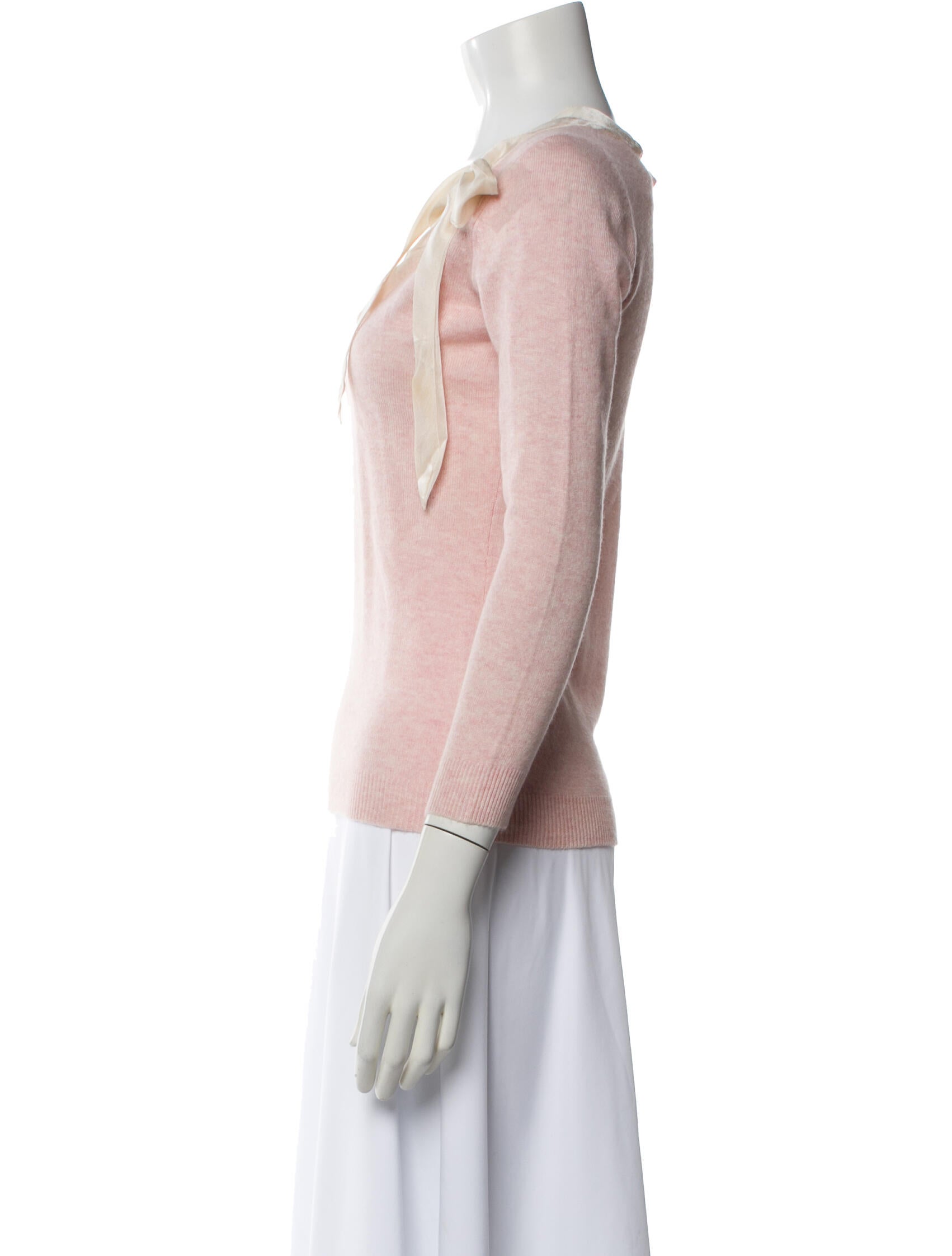 Rebecca Taylor Silk Scoop Neck Sweater