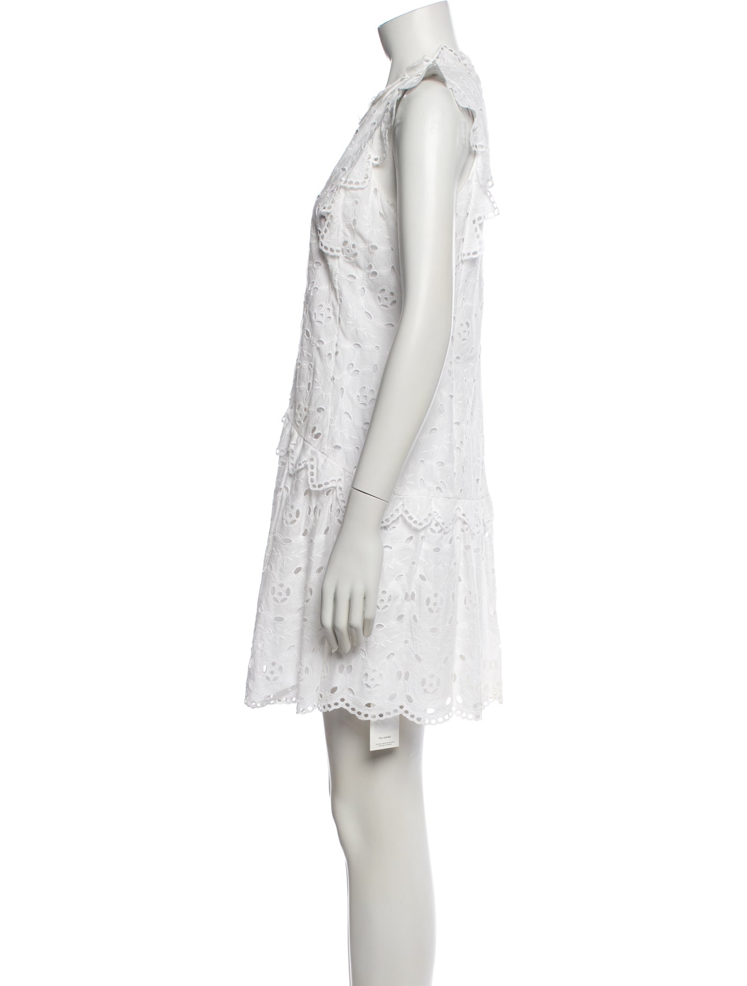 Rebecca Taylor Crew Neck Mini Dress