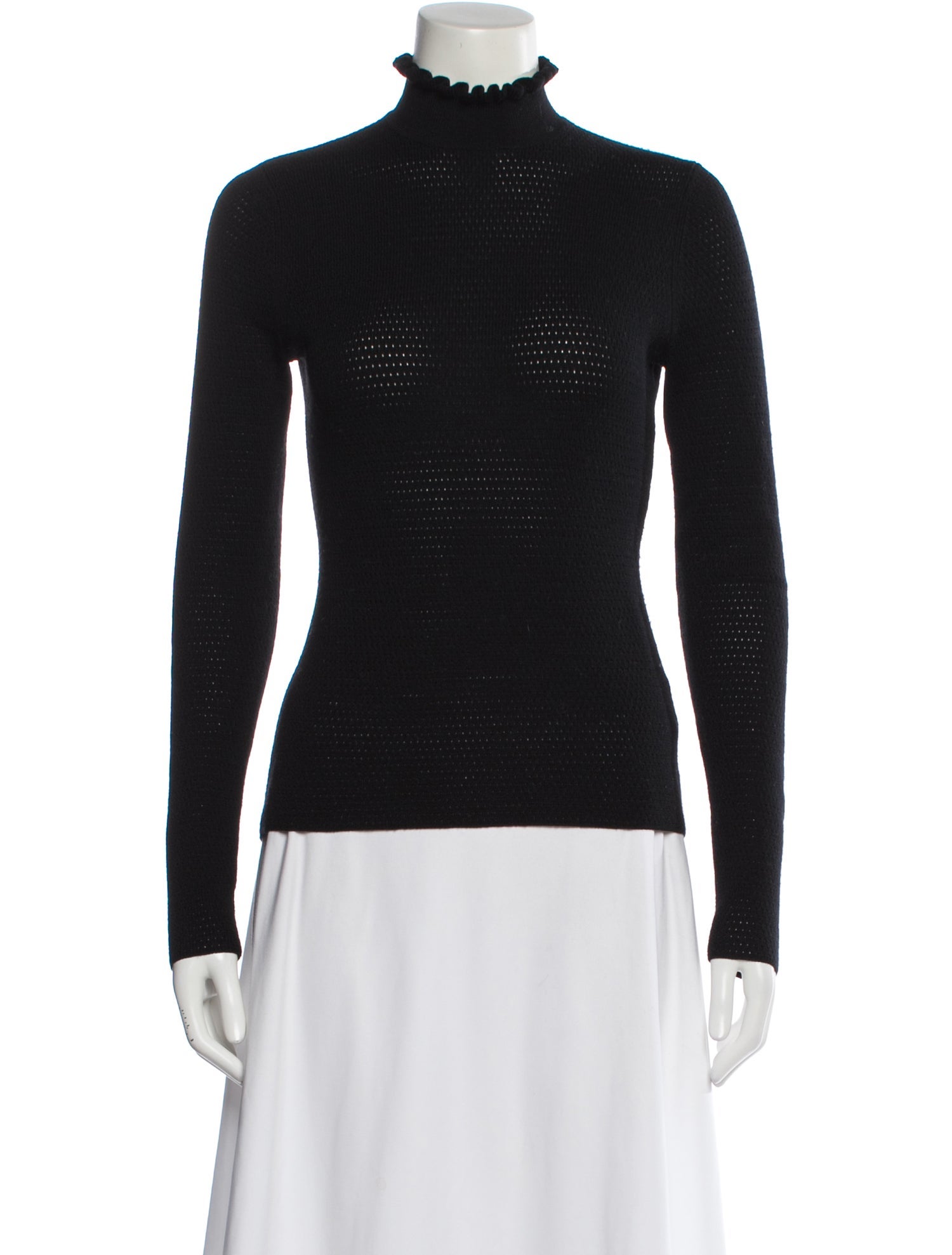 Rebecca Taylor Merino Wool Turtleneck Sweater