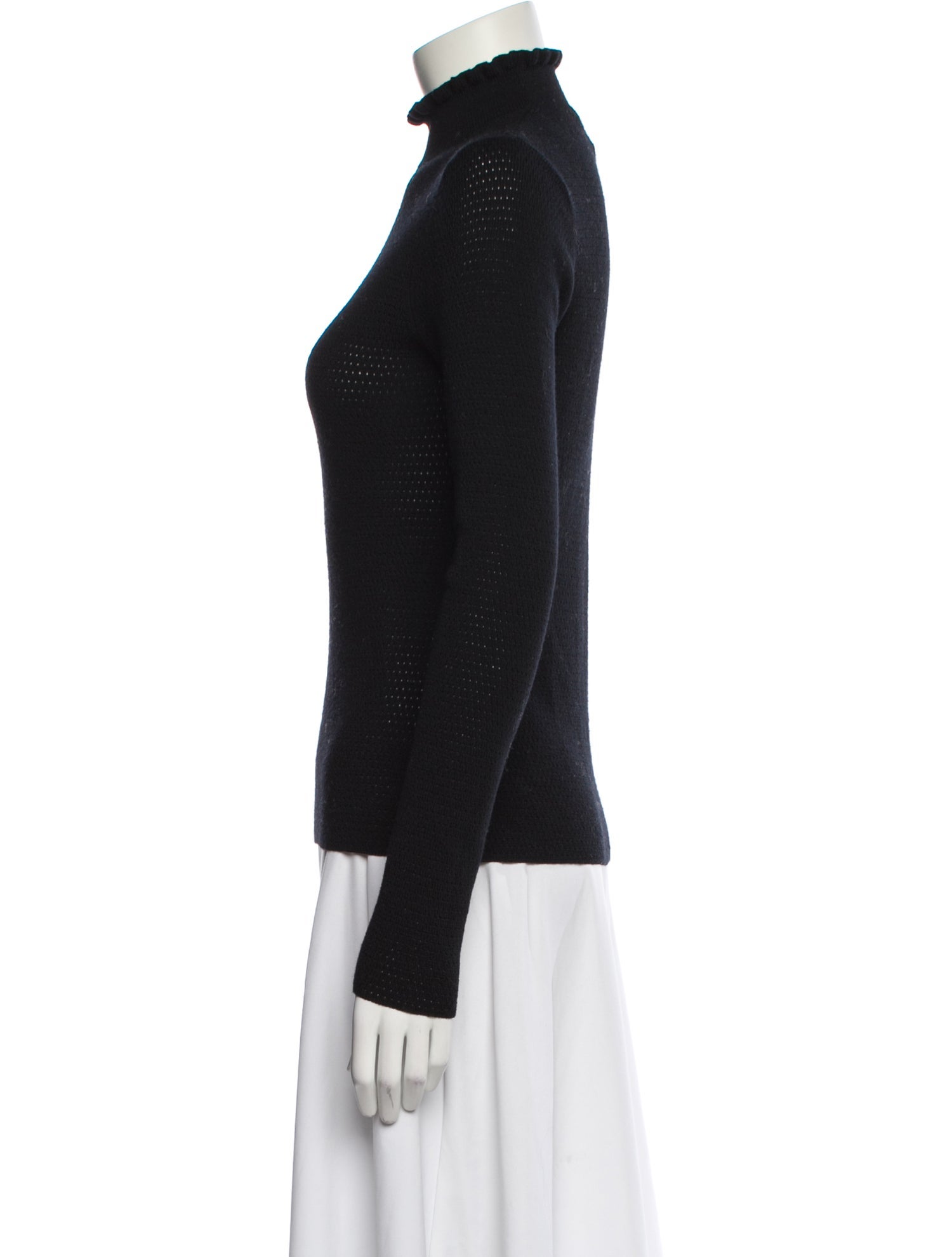 Rebecca Taylor Merino Wool Turtleneck Sweater