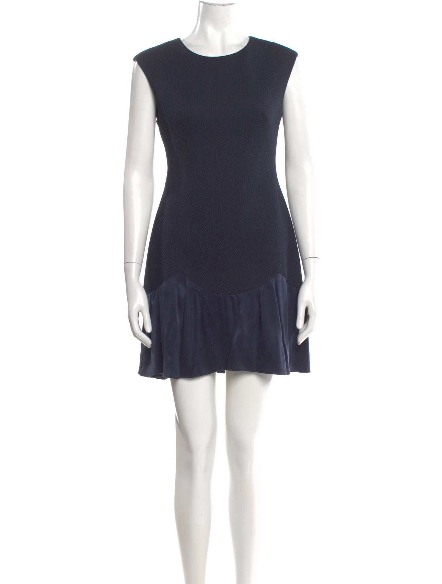 Rebecca Taylor Crew Neck Mini Dress