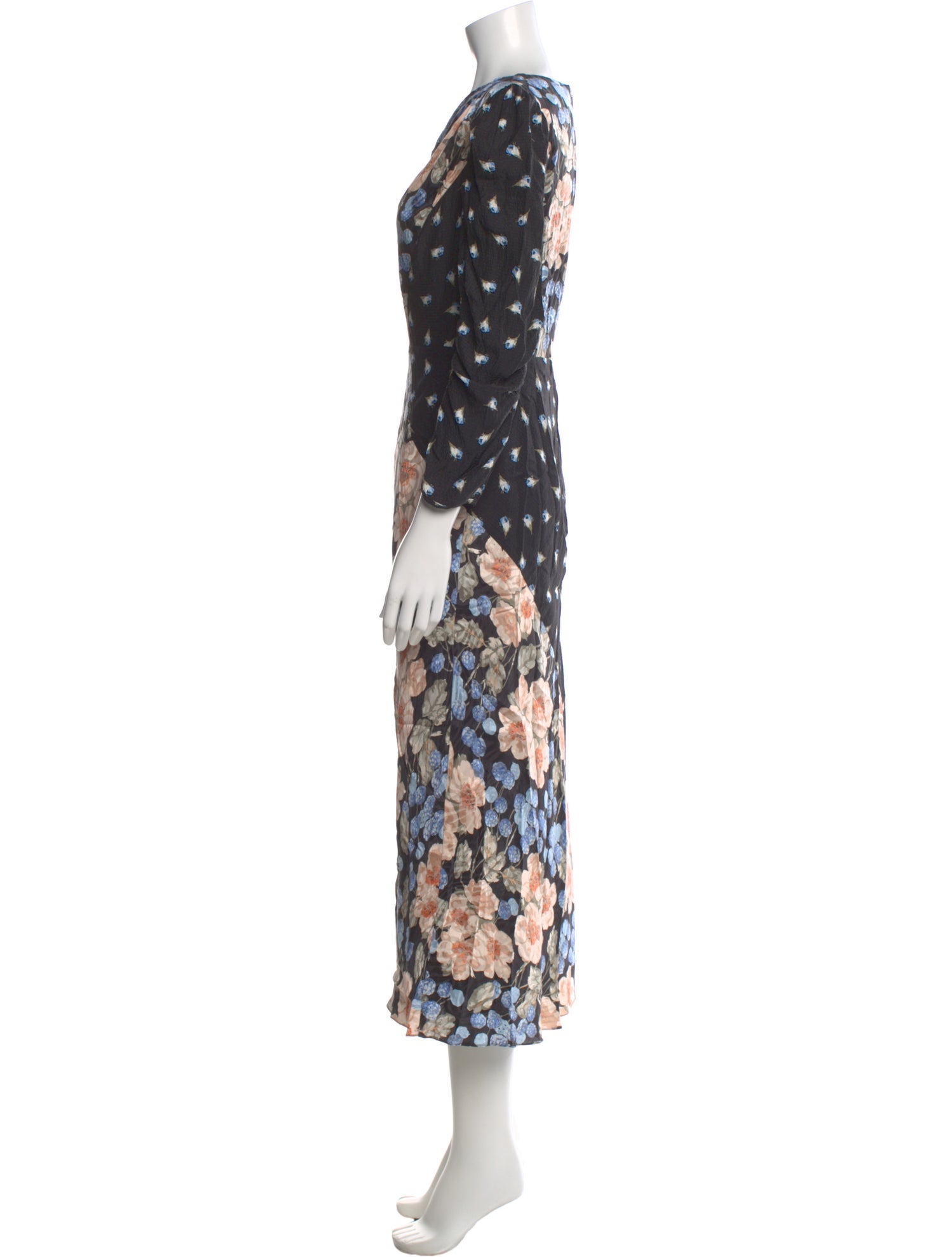 Rebecca Taylor Printed Long Dress