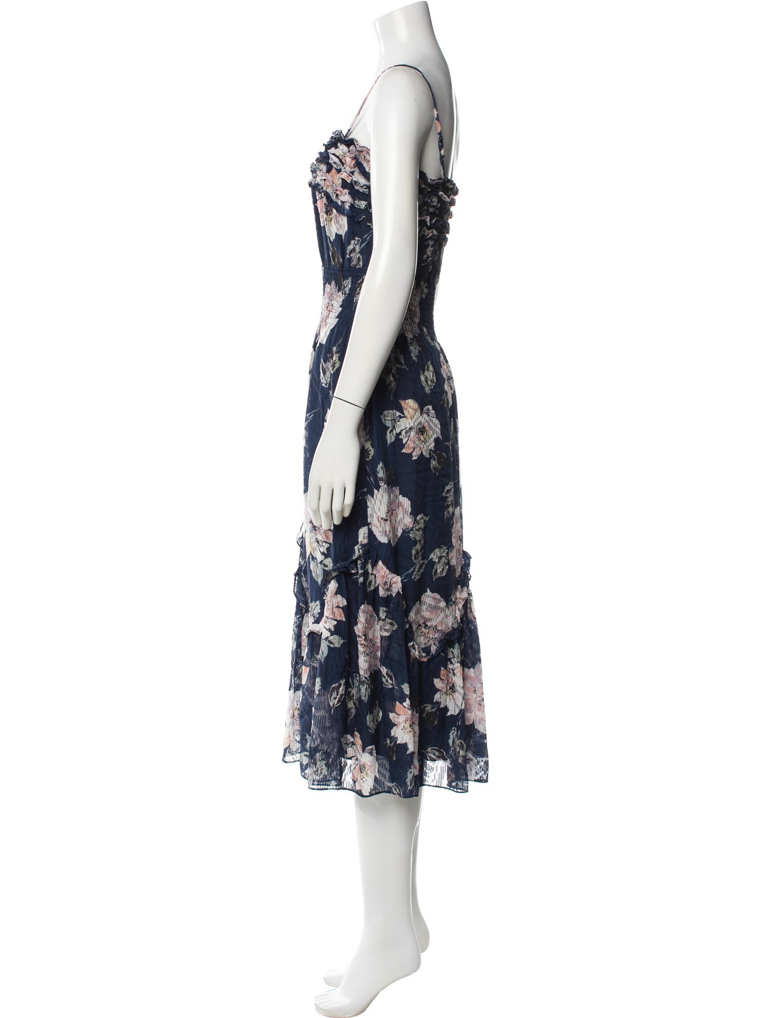 Rebecca Taylor Silk Midi Length Dress